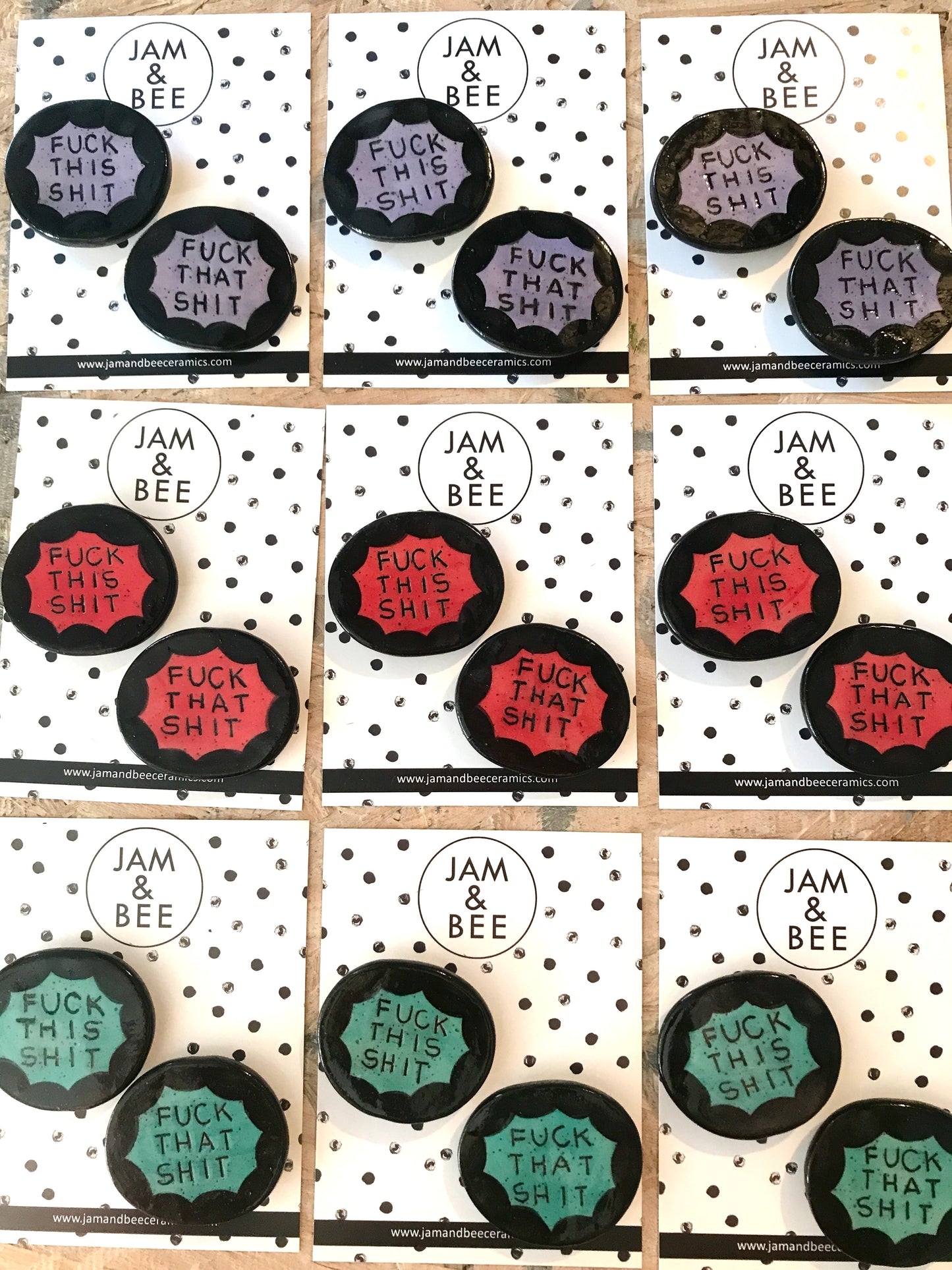Fuck This Shit, Fuck That Shit Magnet Set