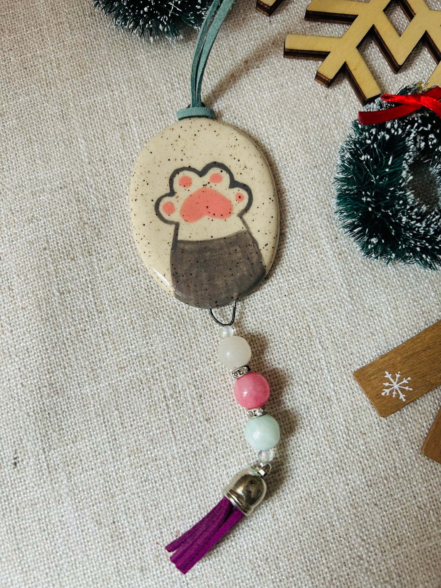 Cat Paw Ornament E