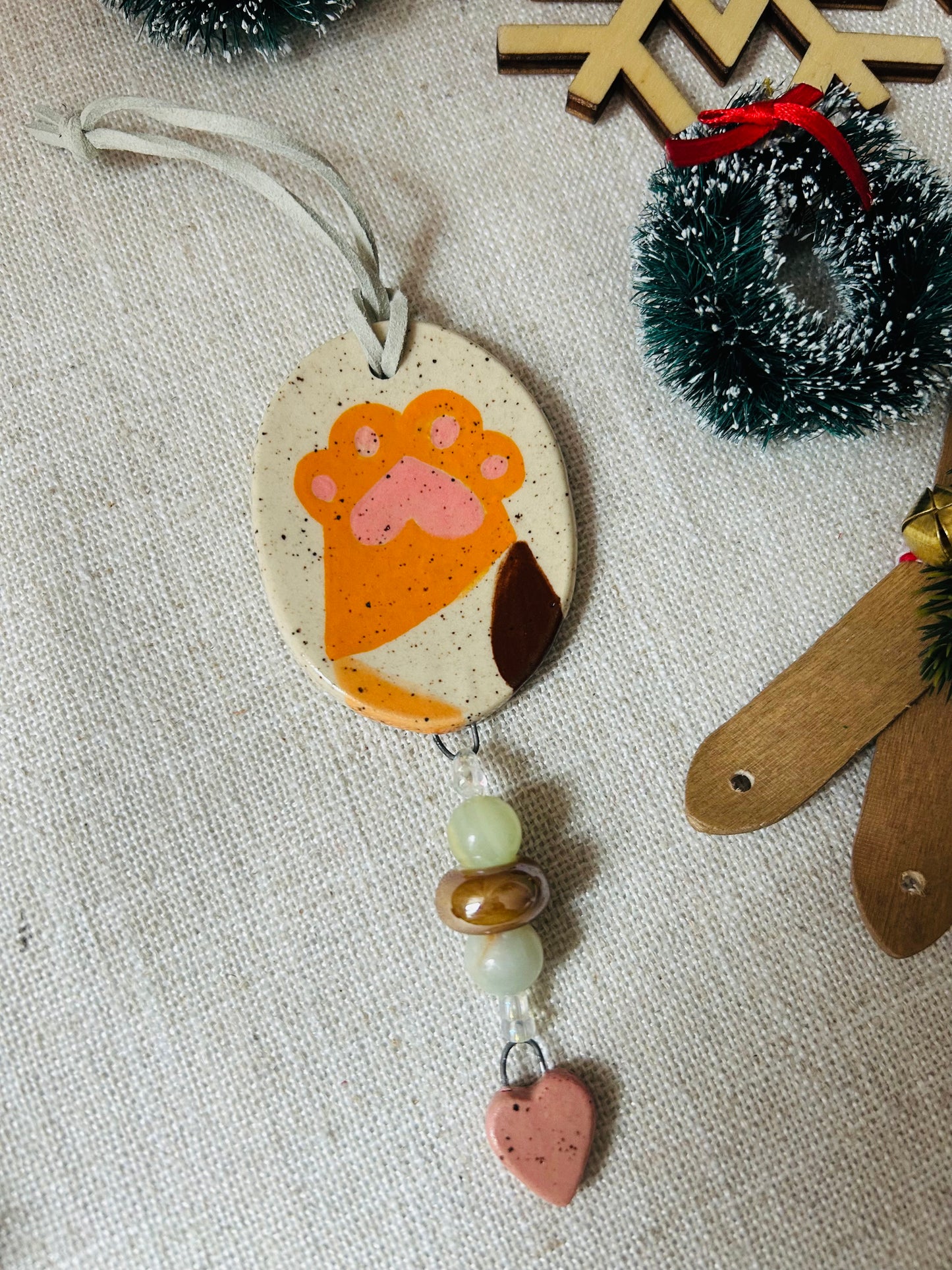 Cat Paw Ornament A