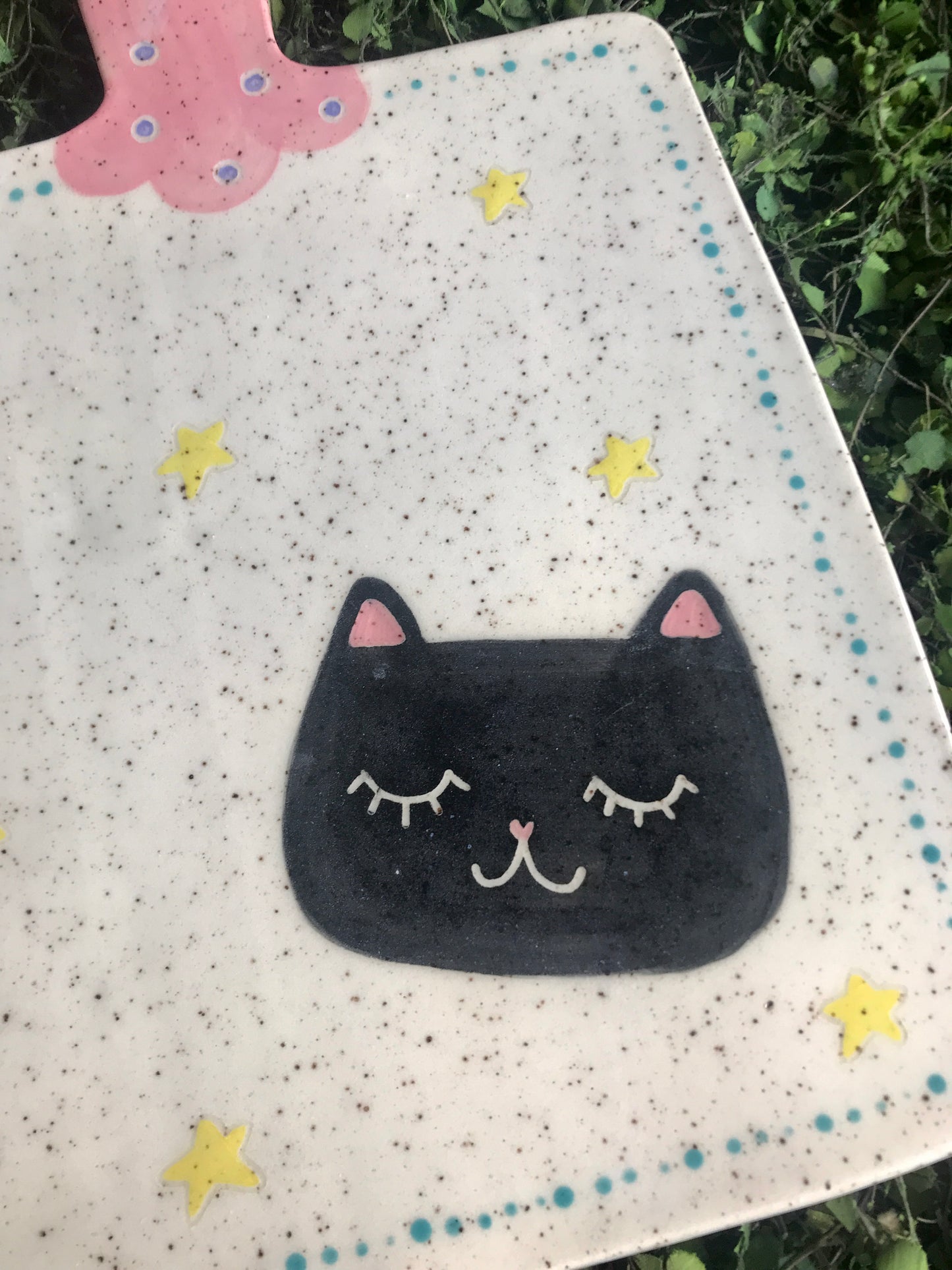 Cat Charcuterie Board- Black