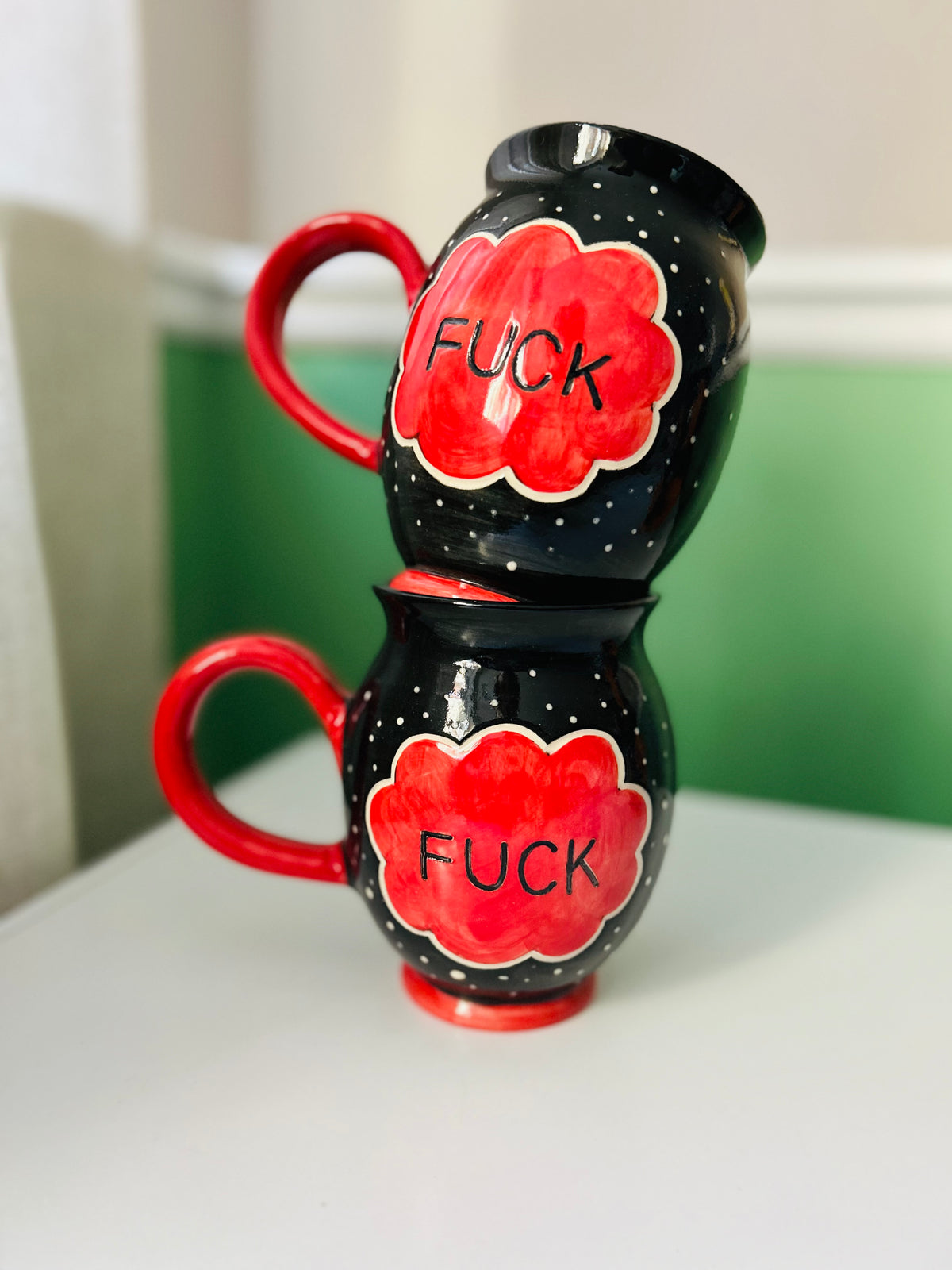 Fuck Mug- Red with Rage