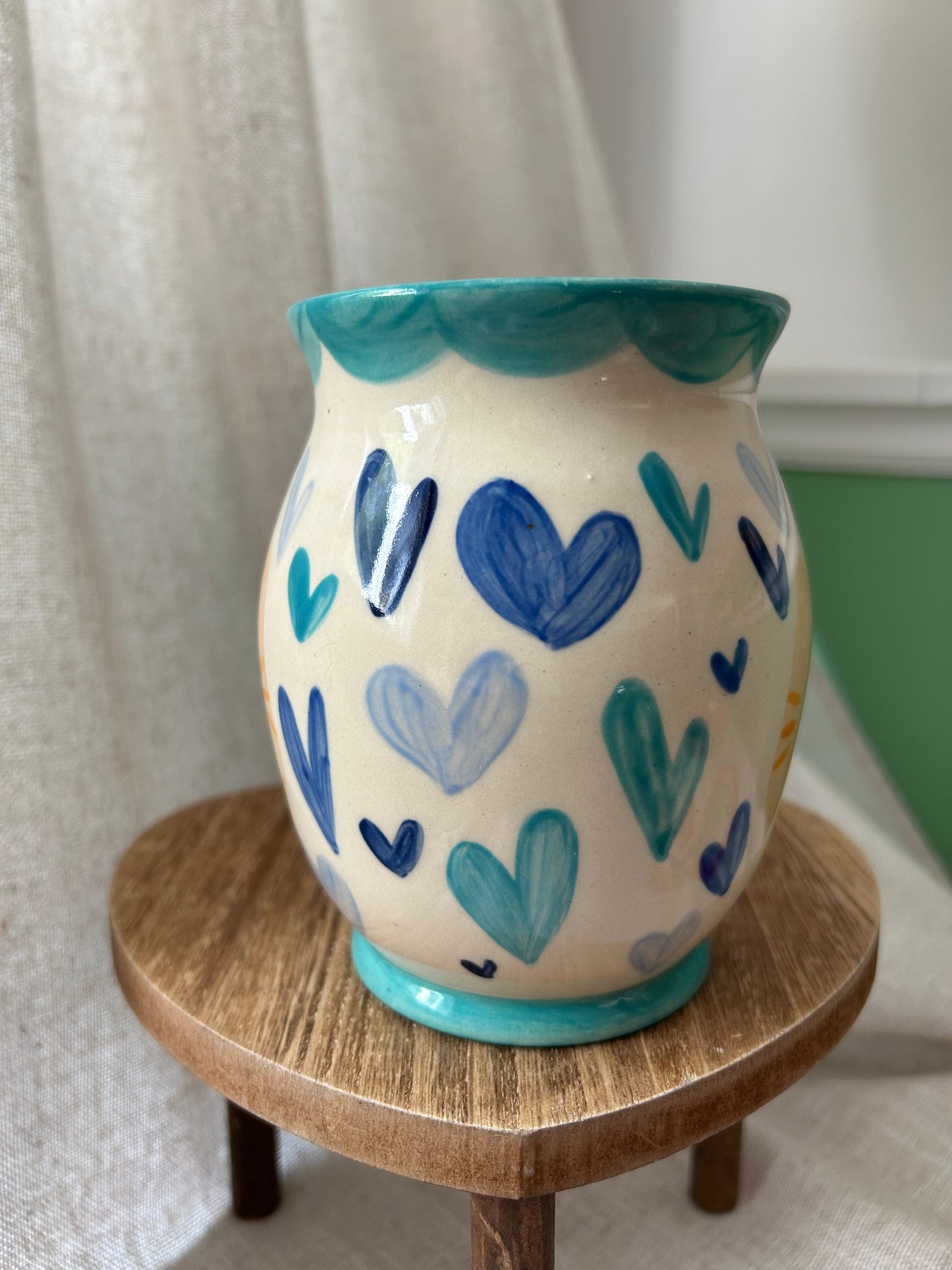 Cat Mug- Cool Hearts