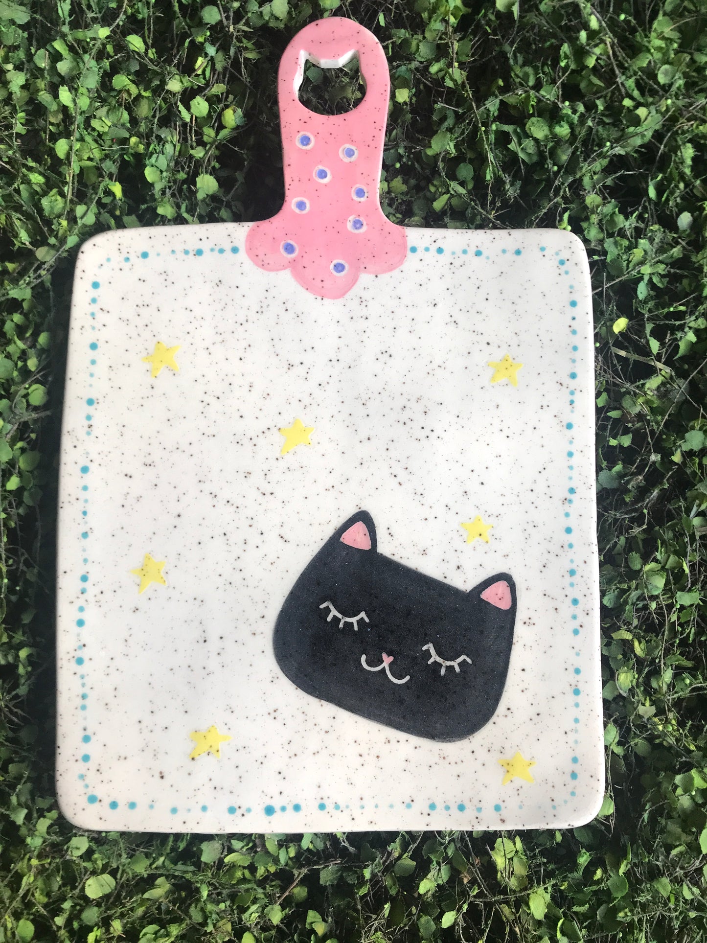 Cat Charcuterie Board- Black