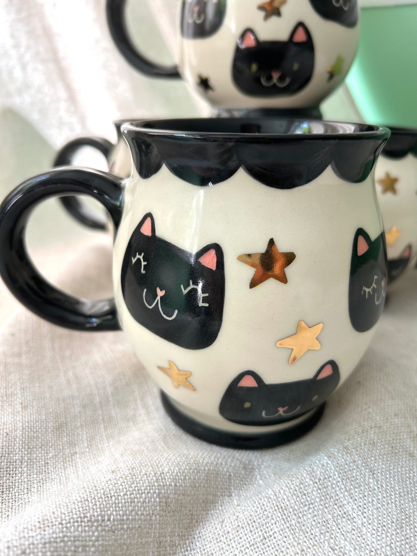 Cat Mug- Starry