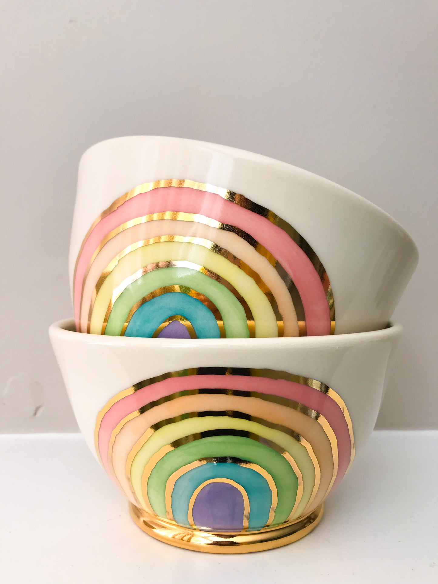 Rainbow Cereal Bowl