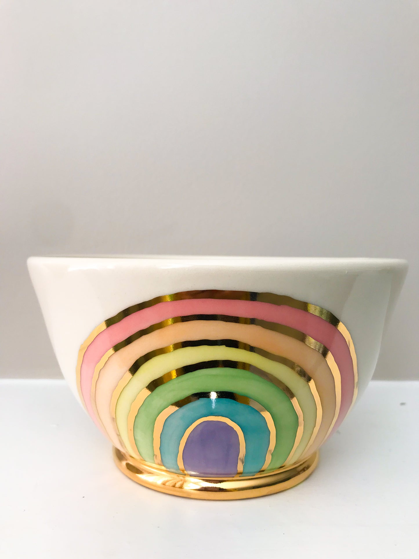 Rainbow Cereal Bowl