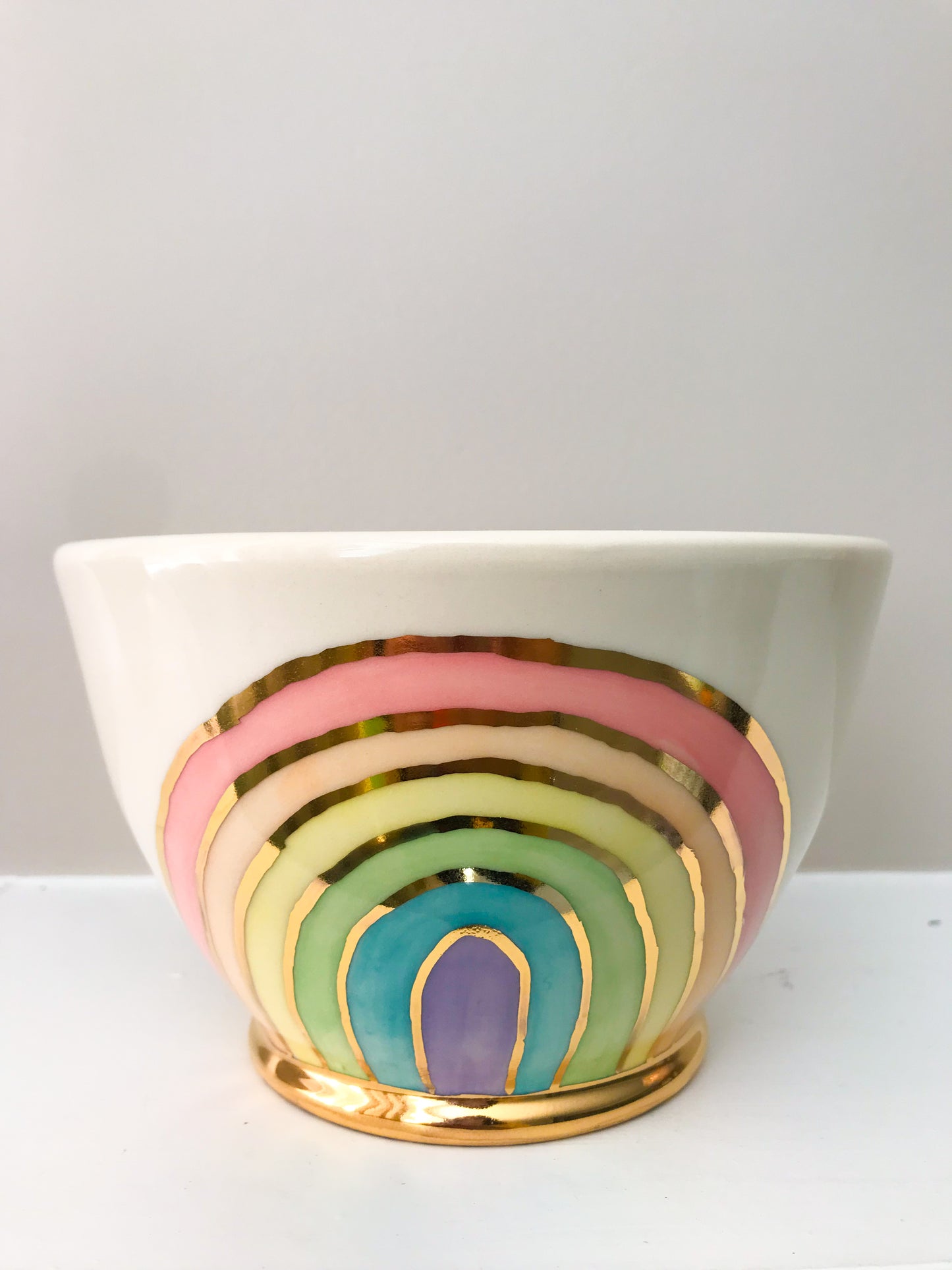 Rainbow Cereal Bowl