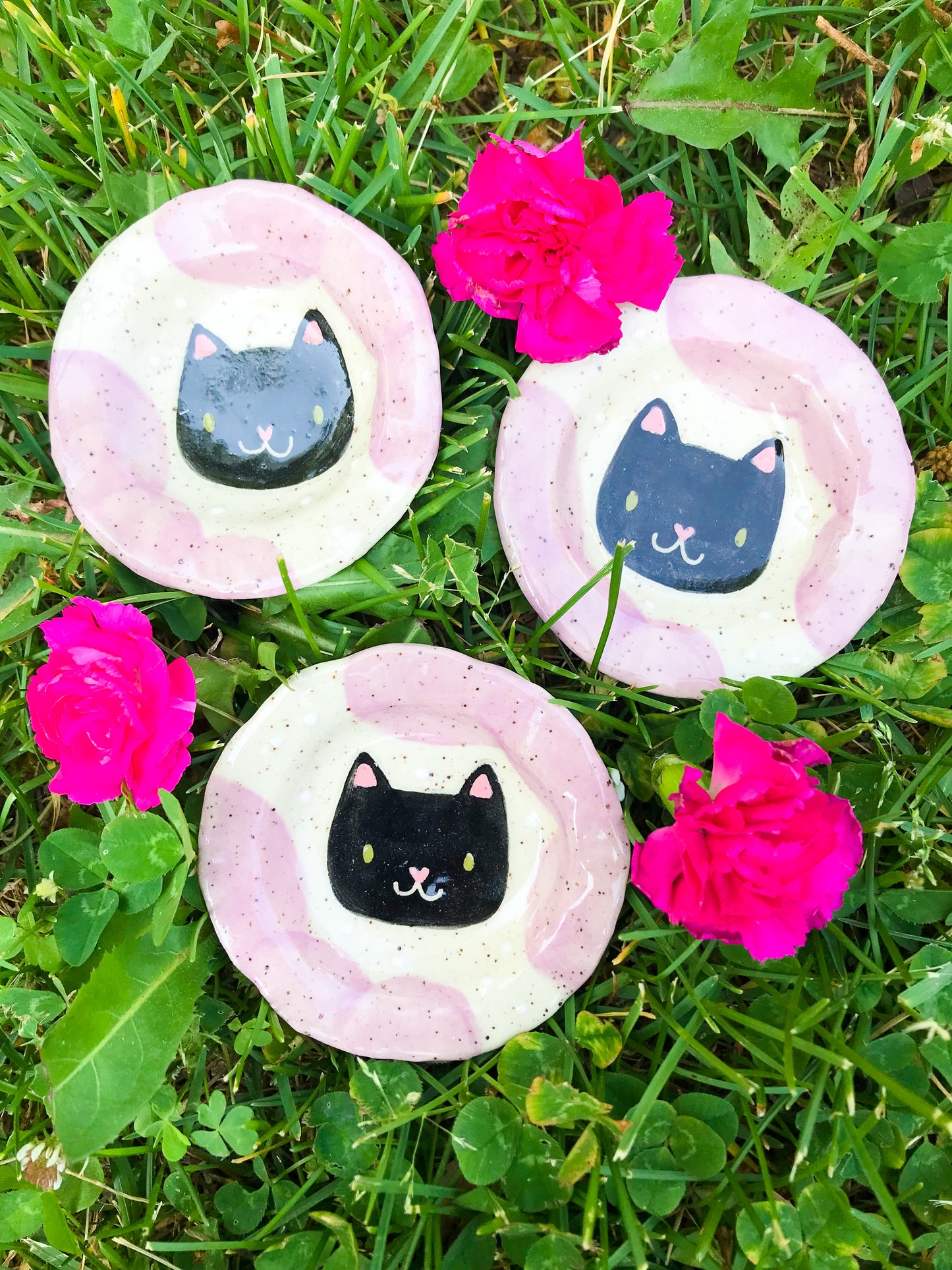 Cat Mini Trinket Dish - Black Cat
