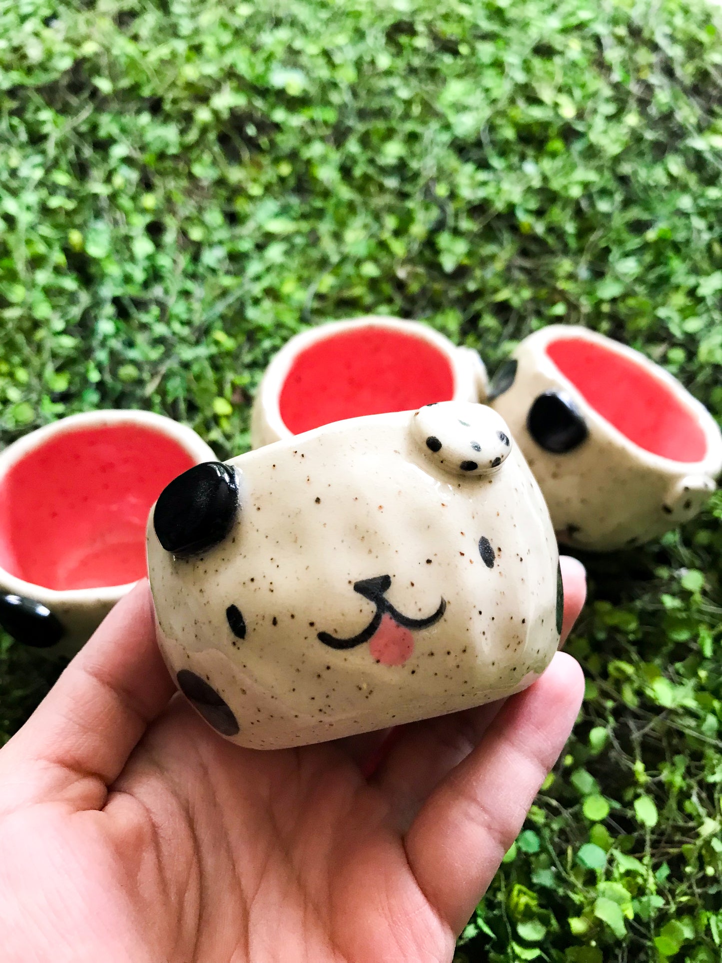 Dog Espresso Cup or Shot Glass- Dalmatian