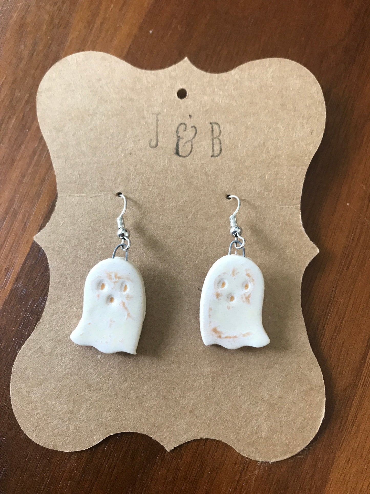 Ghost Earrings - Popcorn
