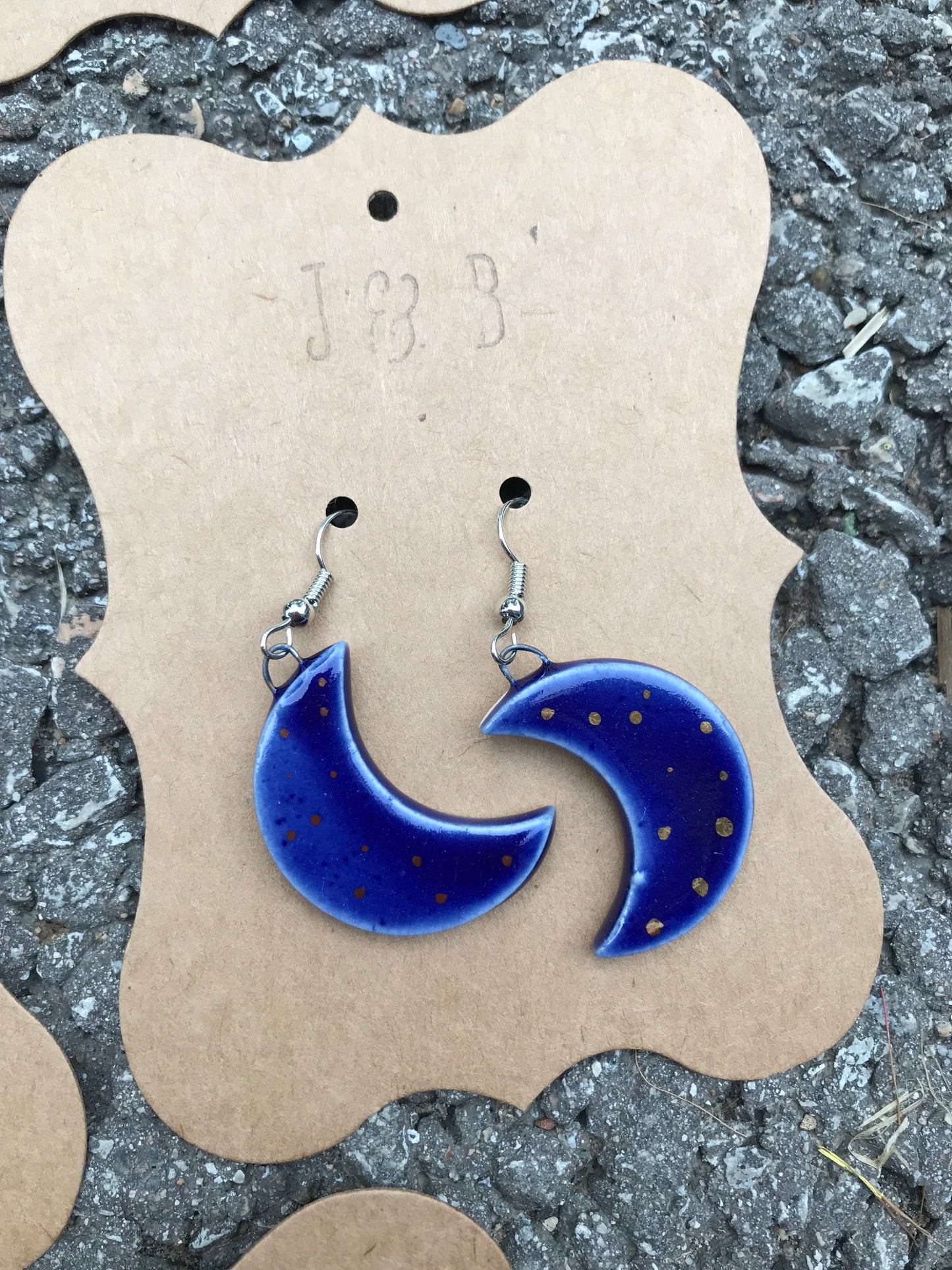 Moon Earrings - Once in a Blue Moon