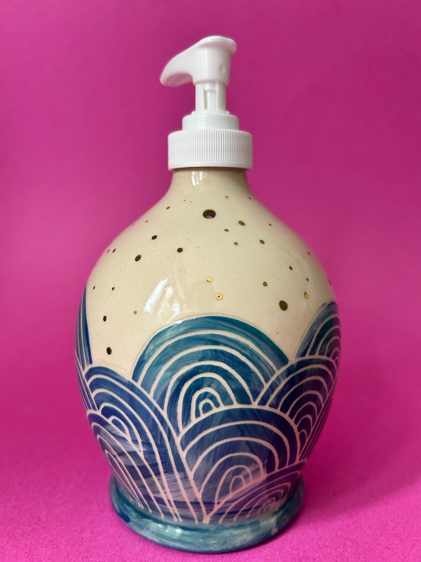 Waves Soap/ lotion dispenser