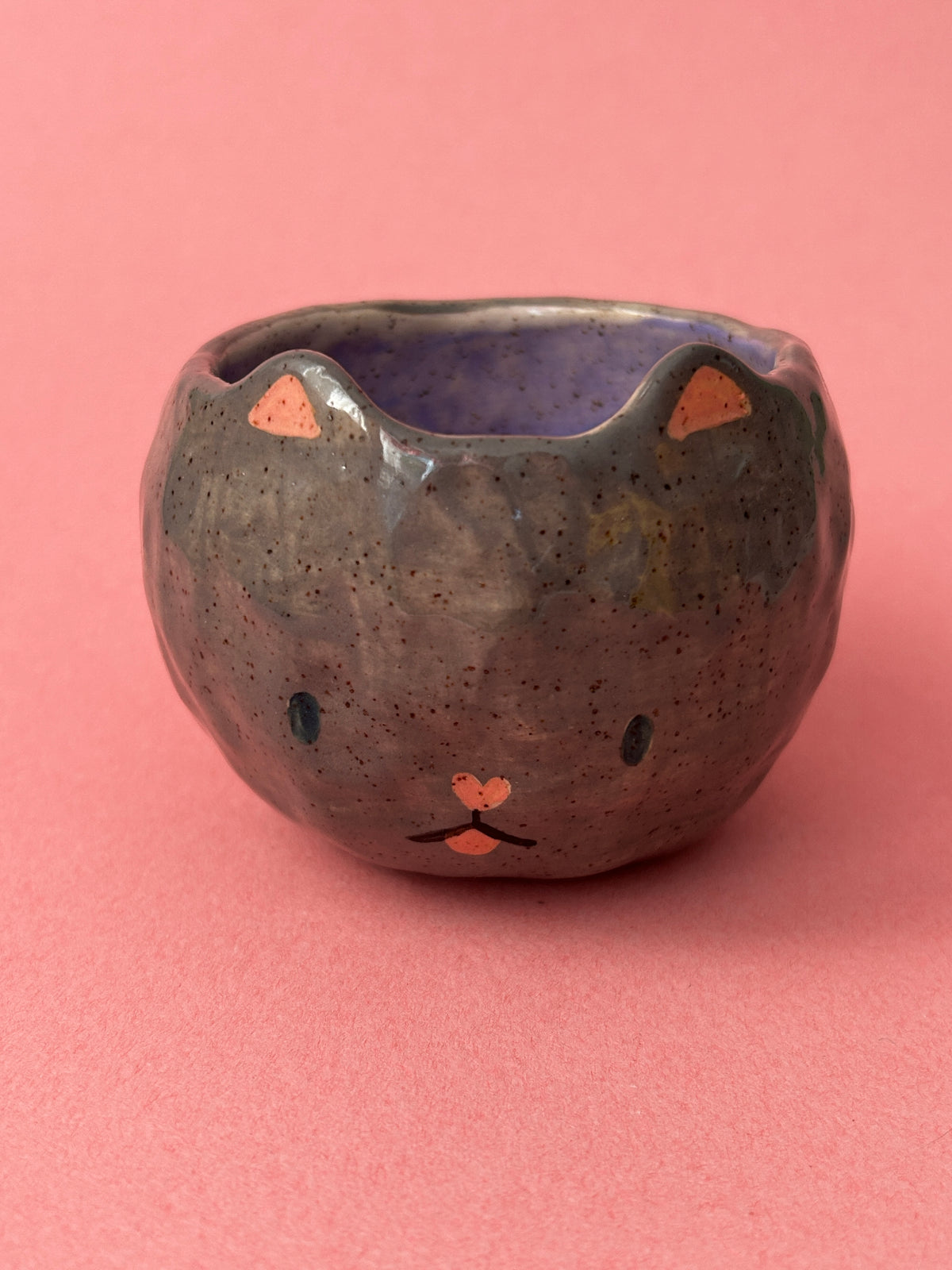 Cat Cup- Grey