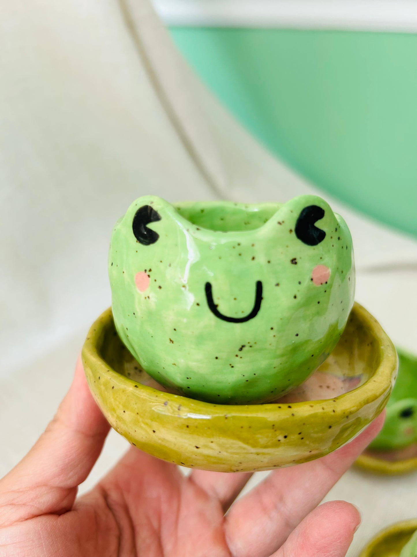 Frog Drink Set