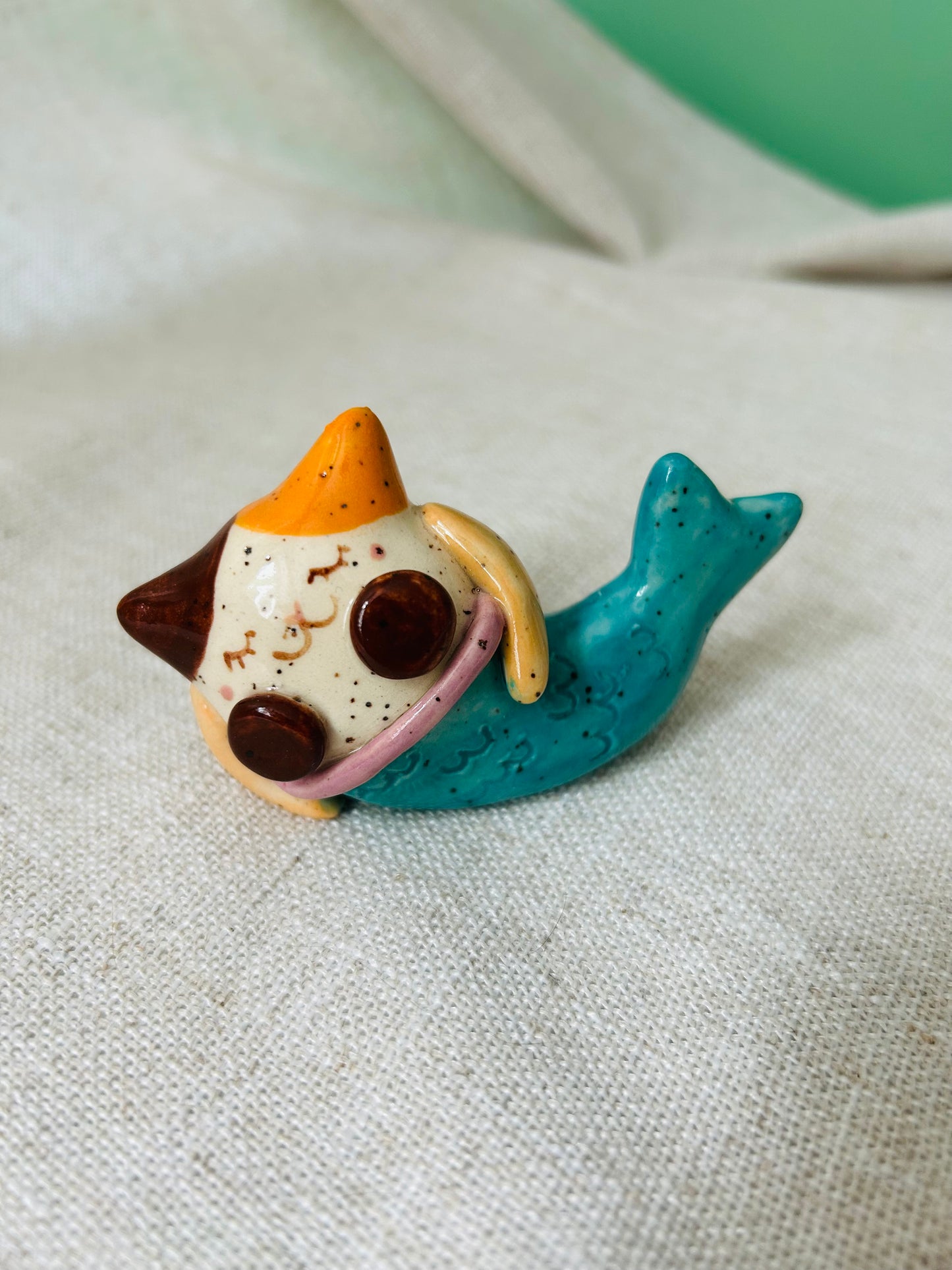 Cat Figurine- Purrmaids
