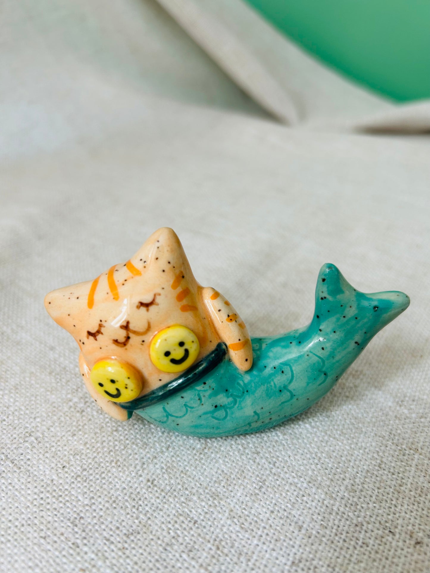 Cat Figurine- Purrmaids