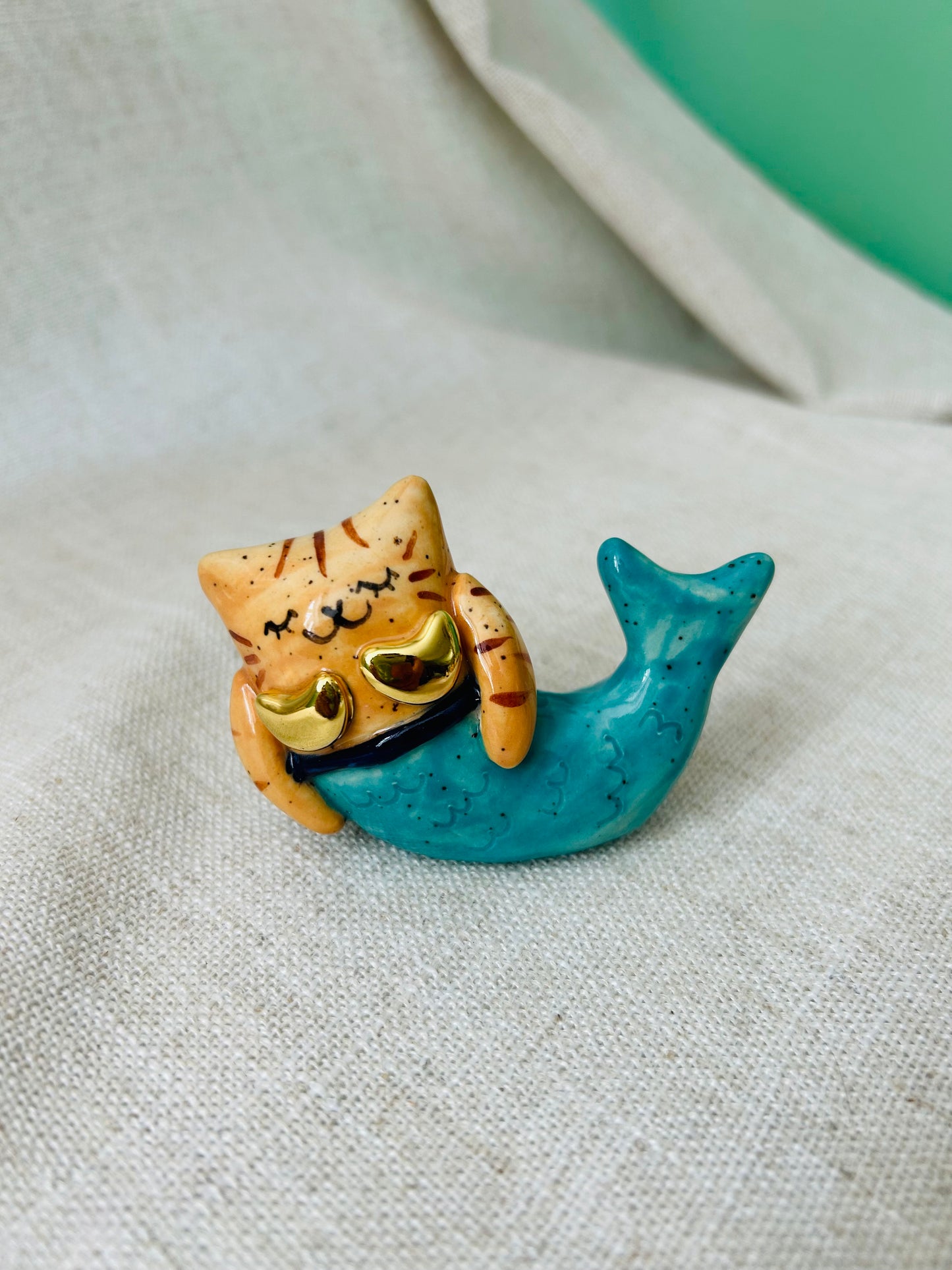 Cat Figurine- Purrmaids