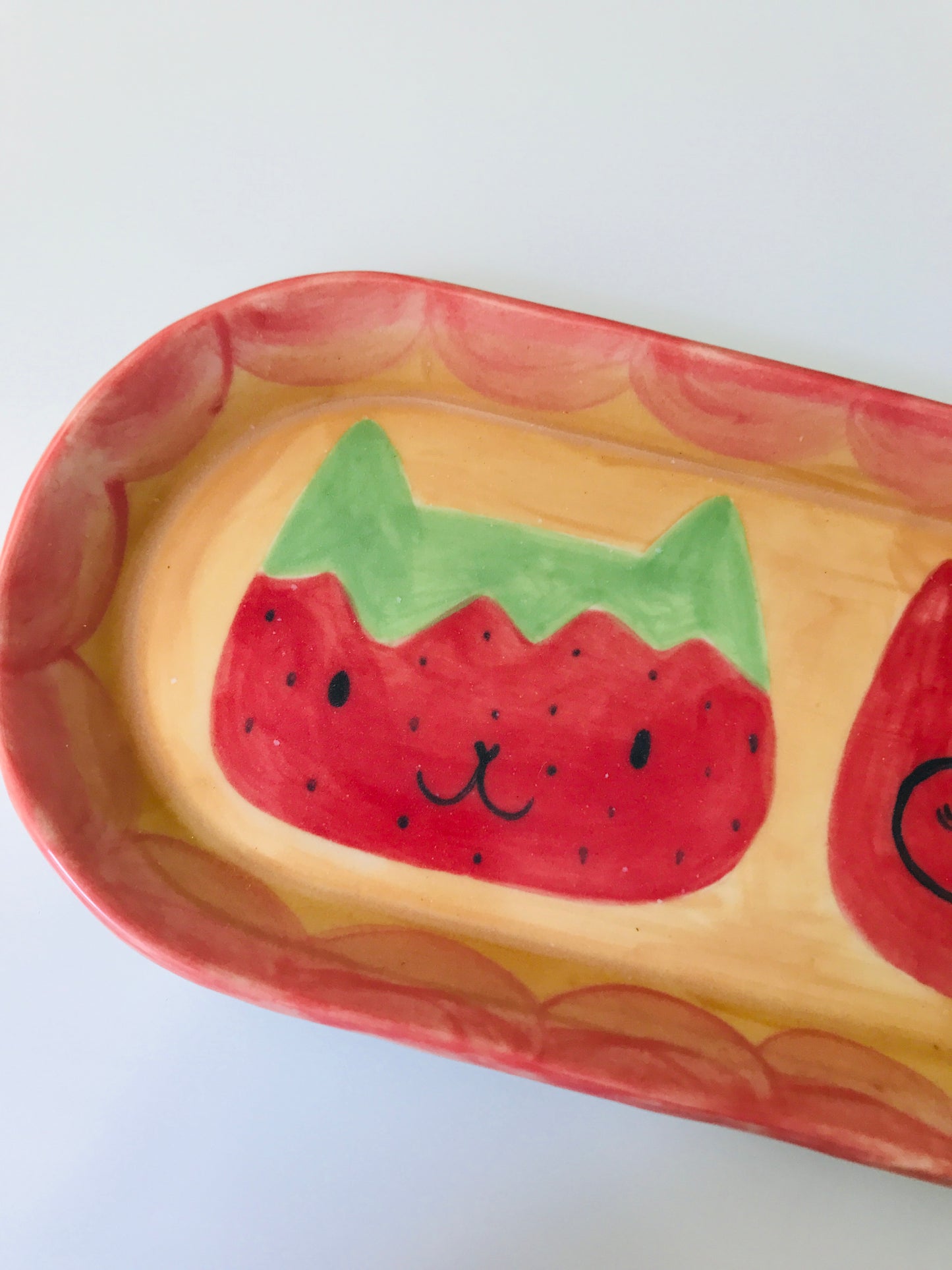 Cat Platter- Fruits Cats