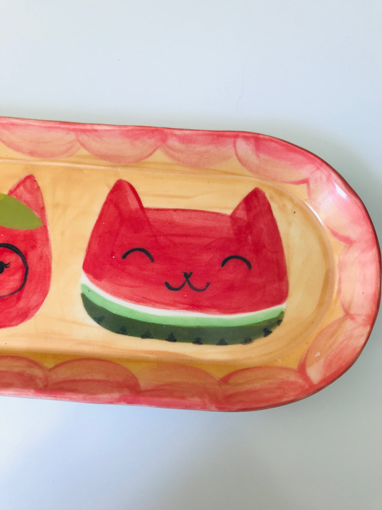 Cat Platter- Fruits Cats