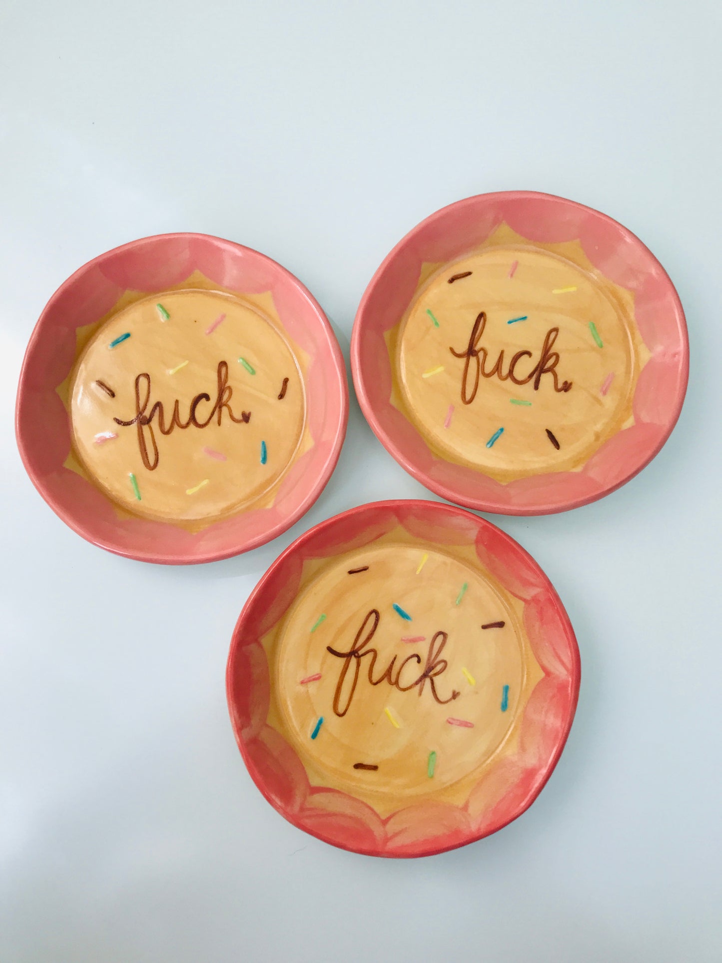 Profane Dish- Sprinkes- Pink