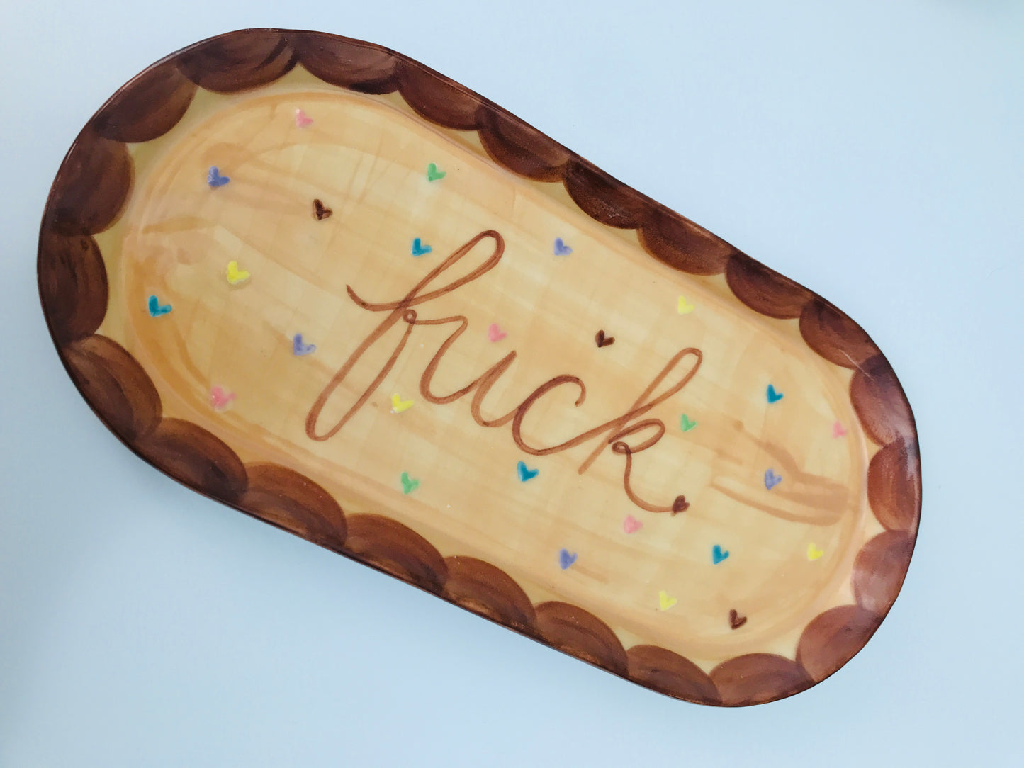 Profane Platter- dark chocolate cake