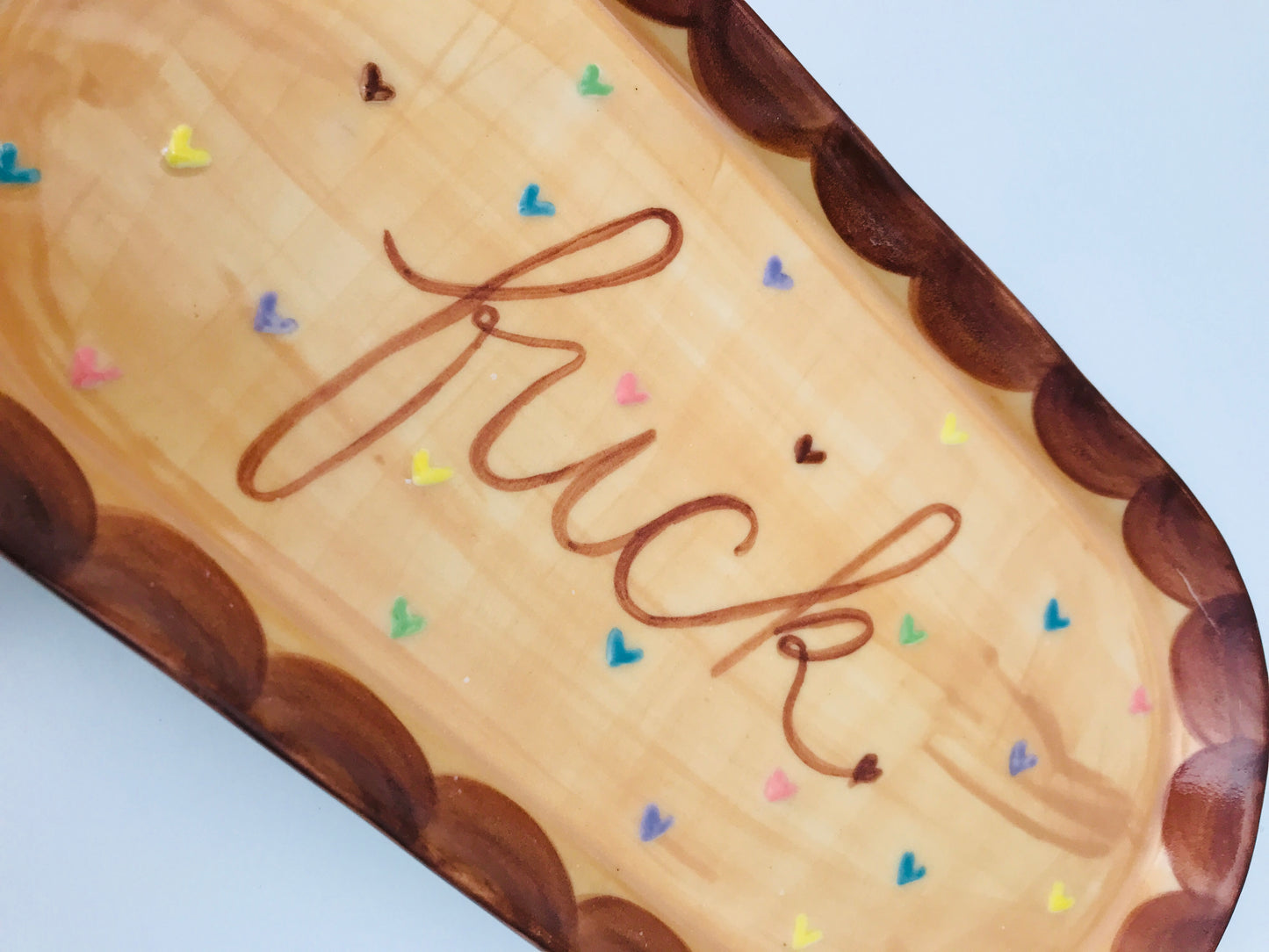 Profane Platter- dark chocolate cake