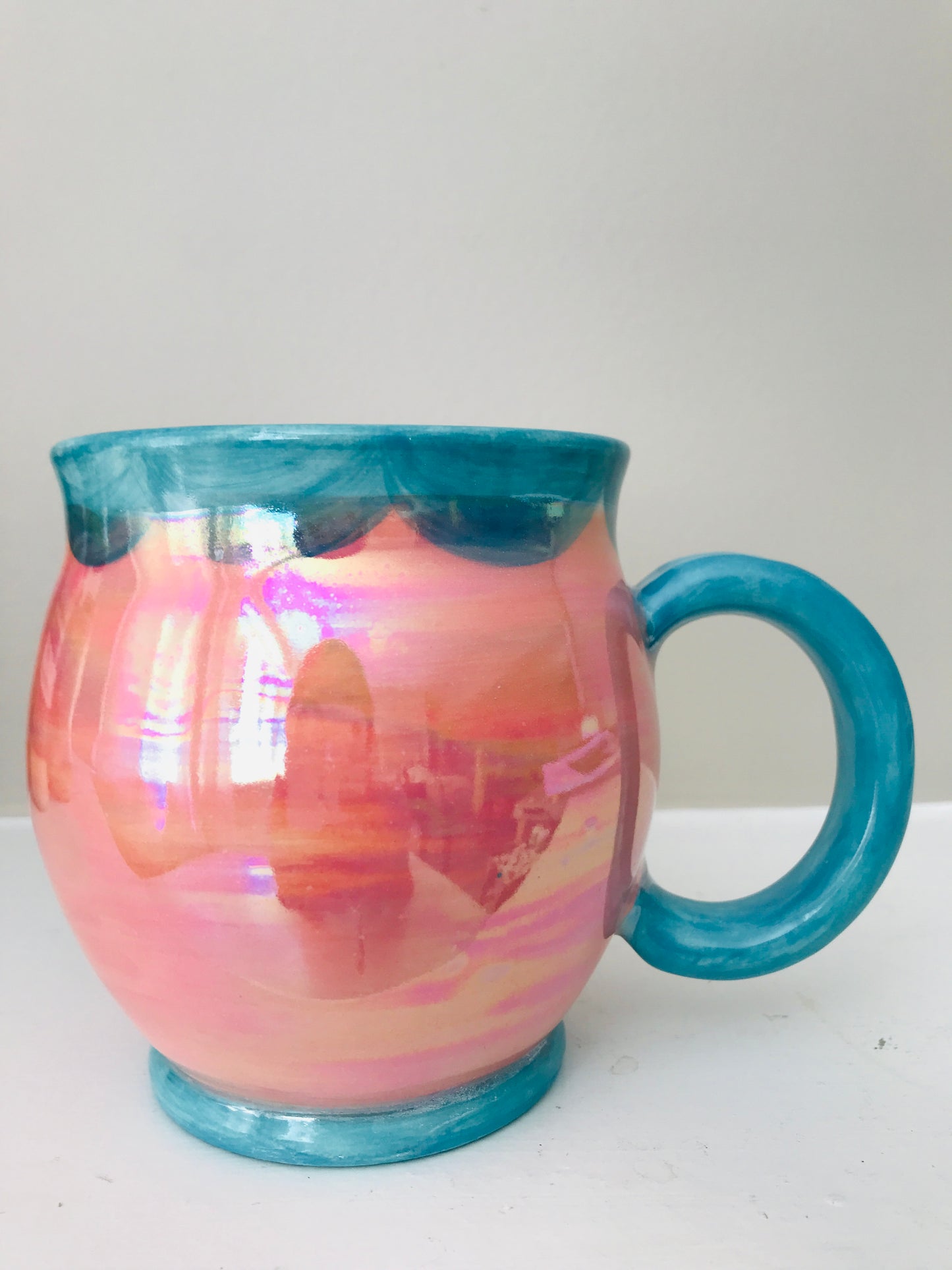Profanity Mug- Fuck Pastels Pink/Blue