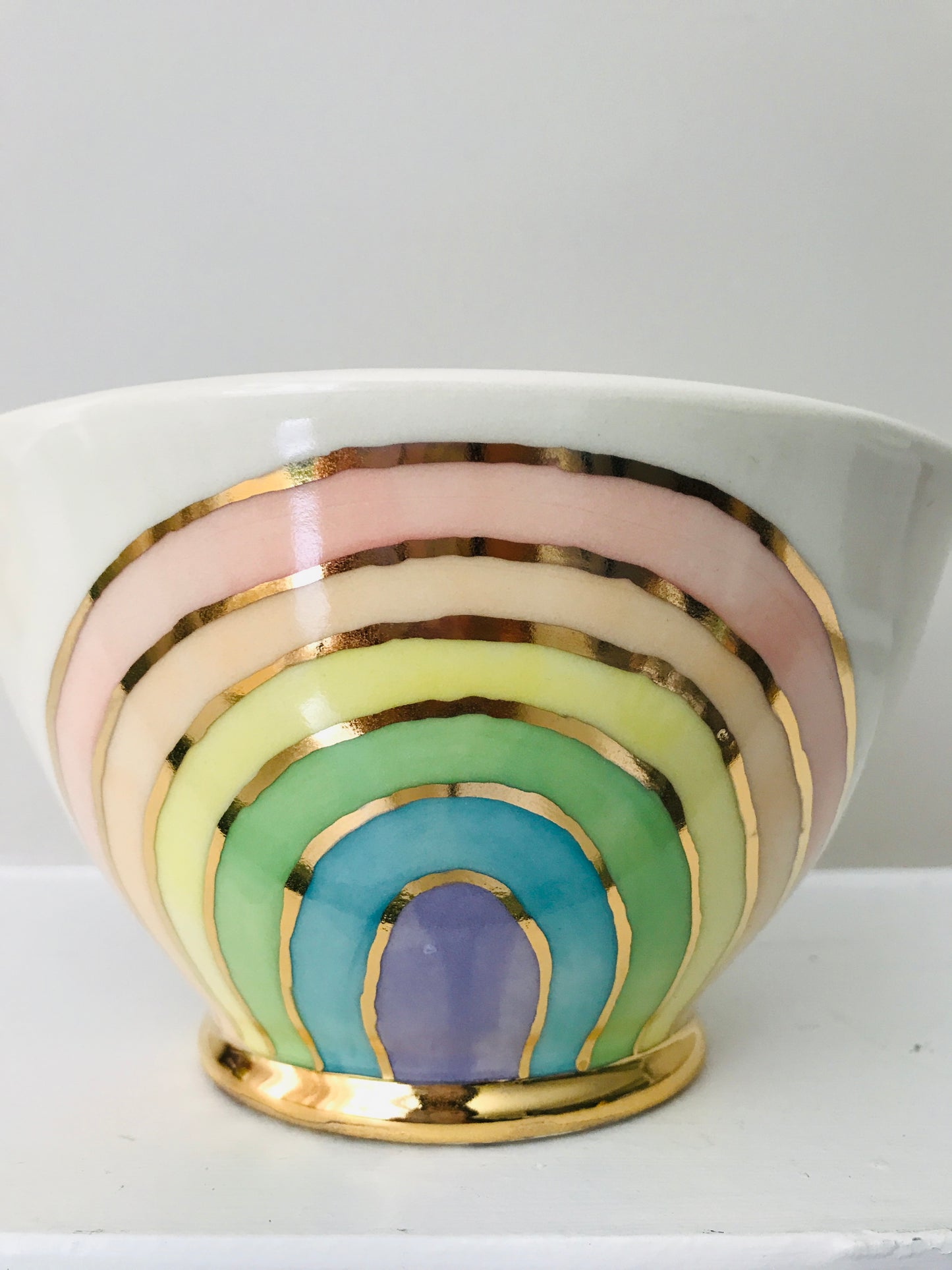 Rainbow Cereal Bowl