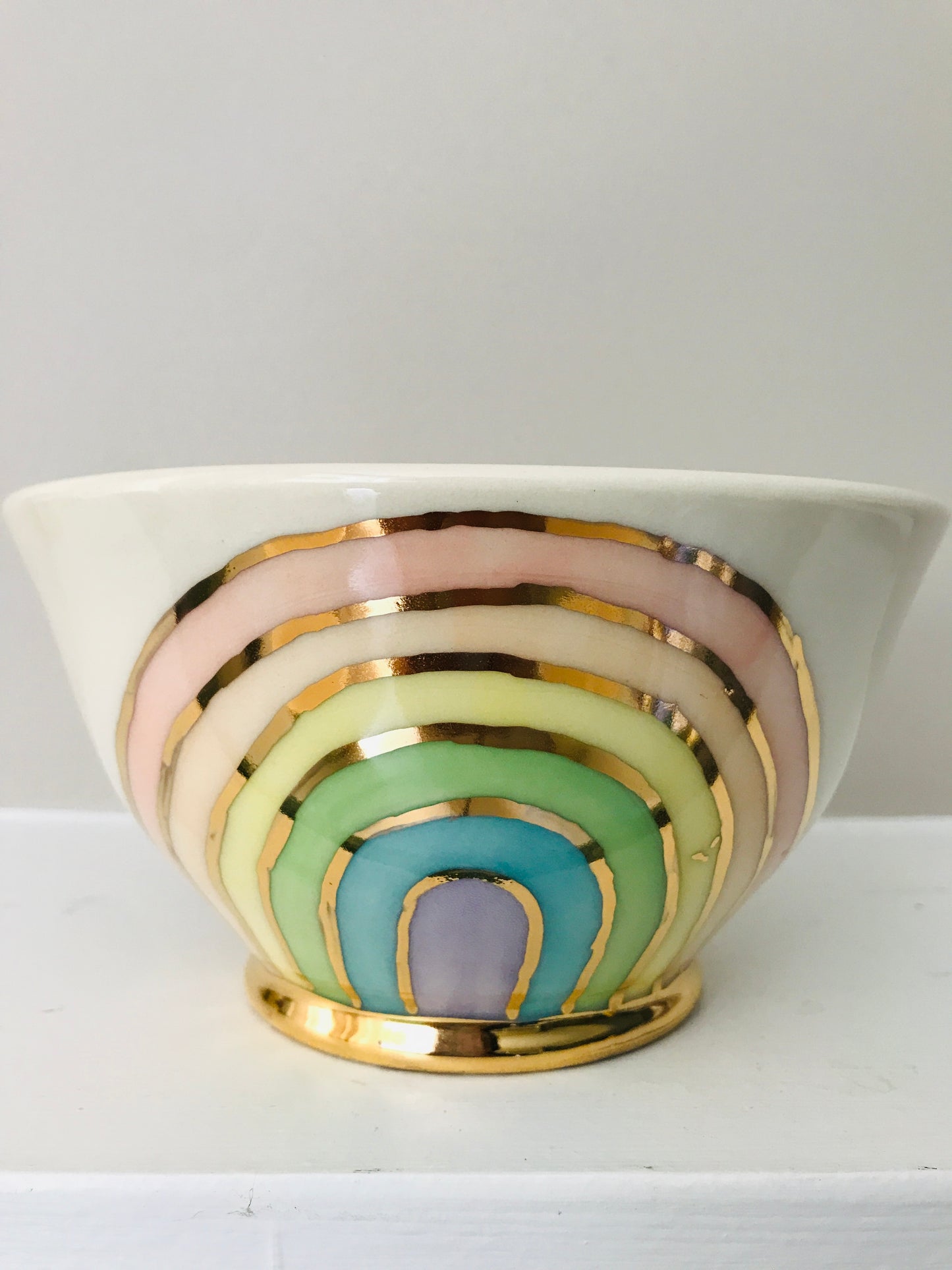 Rainbow Cereal Bowl