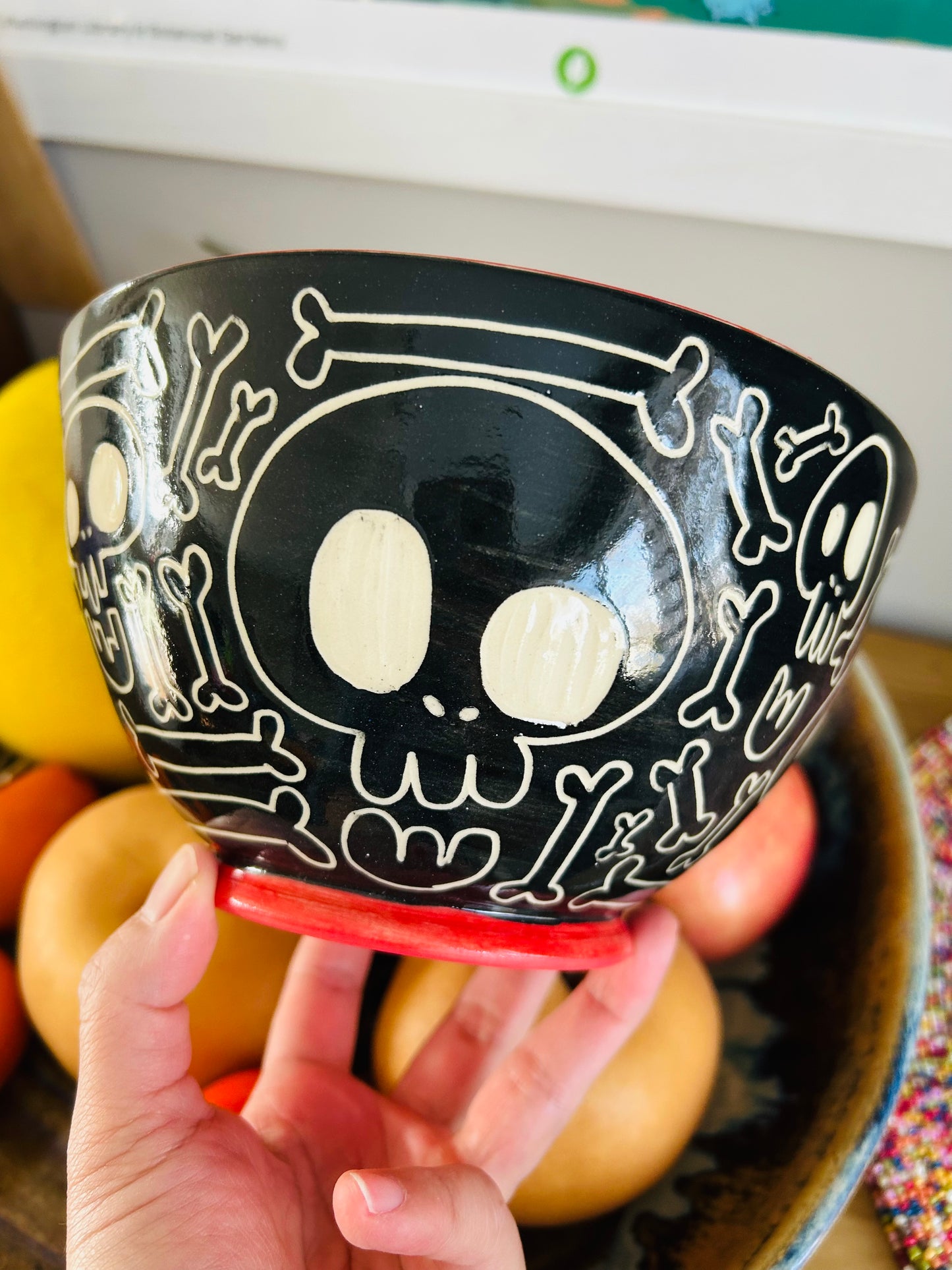 Skull and Bones Ramen Bowl