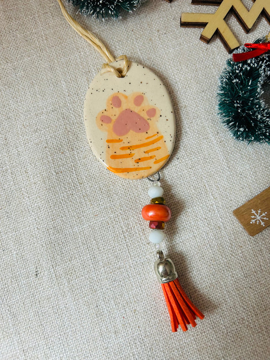 Cat Paw Ornament G