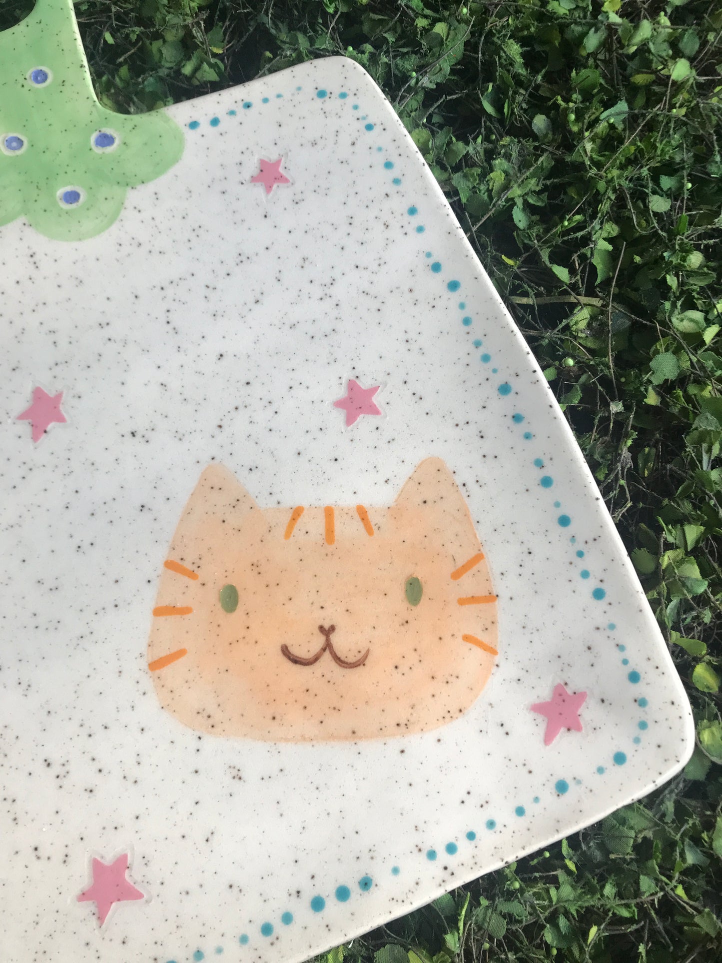 Cat Charcuterie Board- Orange Tabby