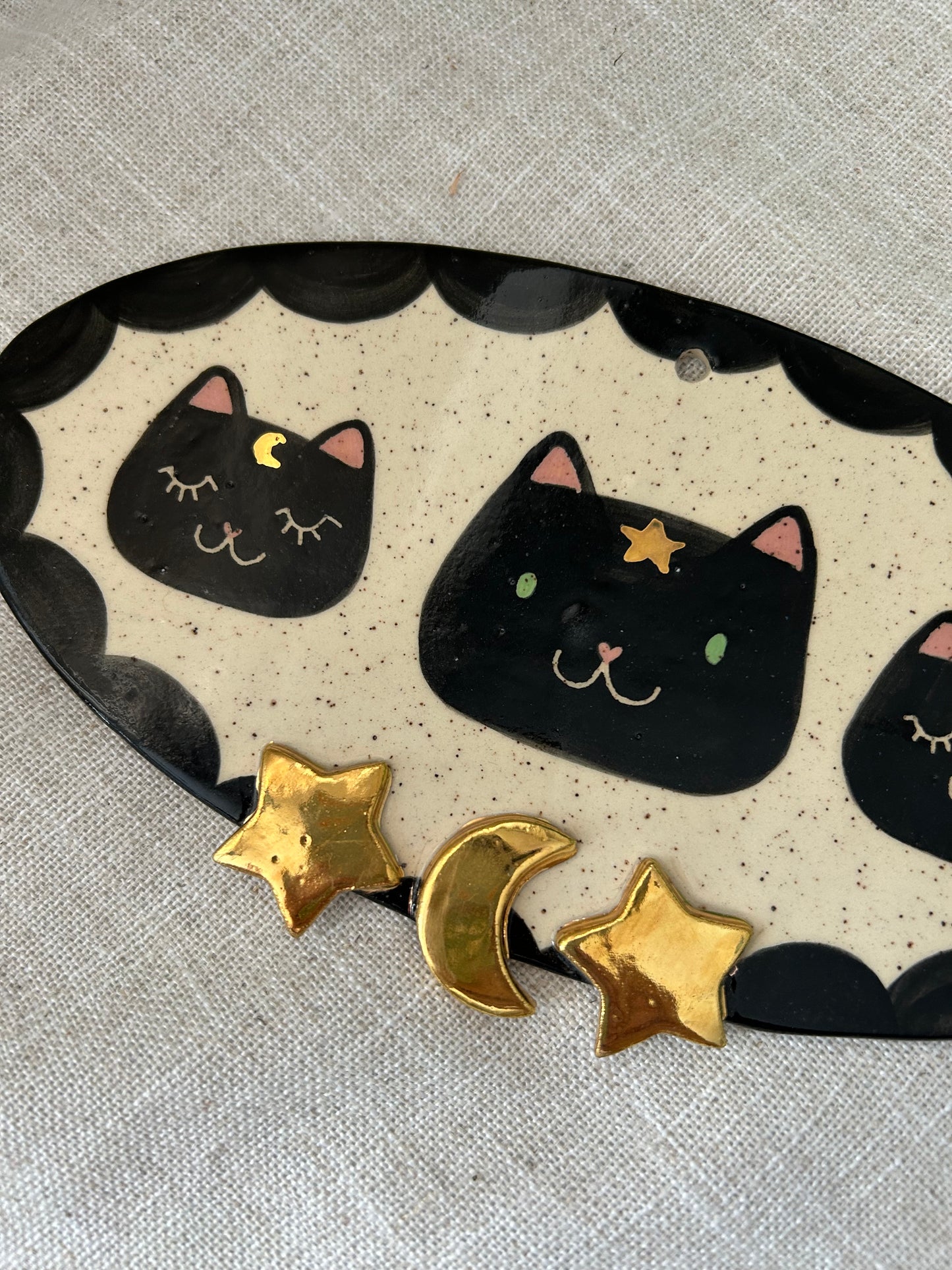 Cat Wall Decor: Starry large