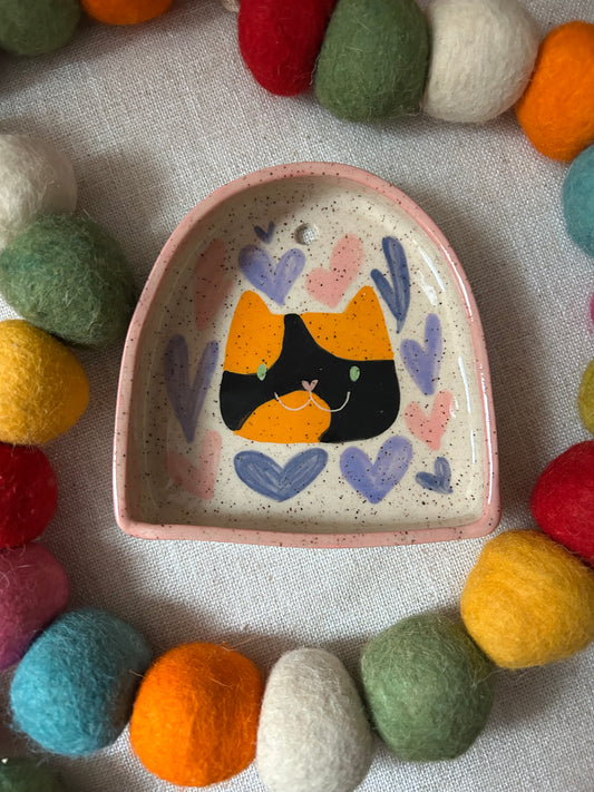 Cat Wall Shrine - Tortie