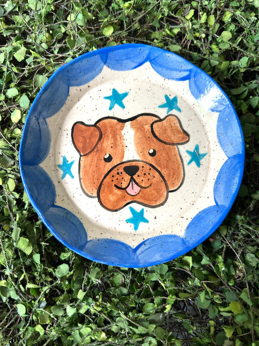 Dog Dish- English bulldog