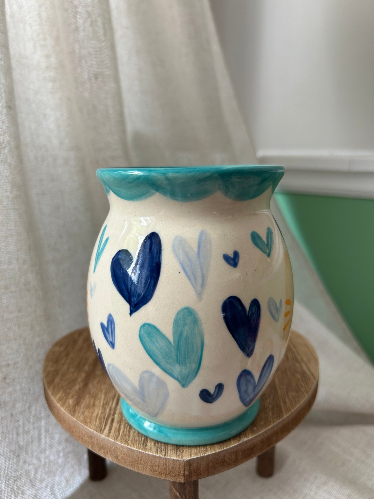 Cat Mug- Cool Hearts