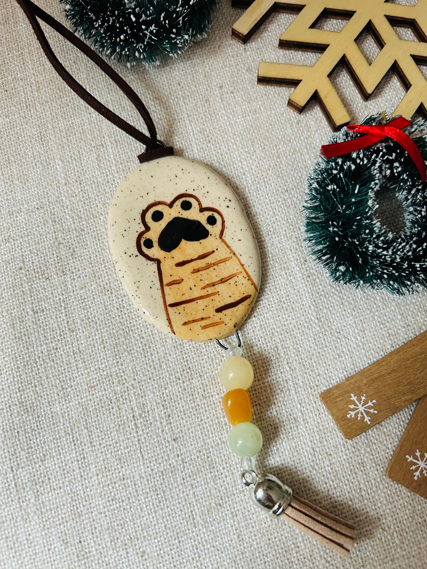 Cat Paw Ornament D