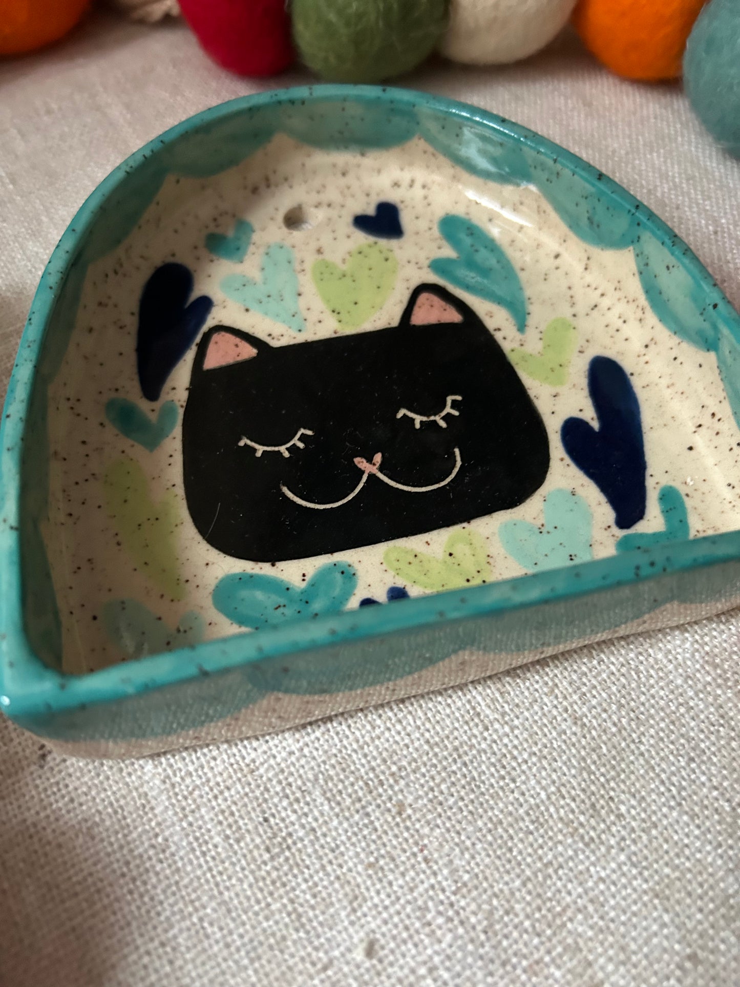 Cat Wall Shrine - Black