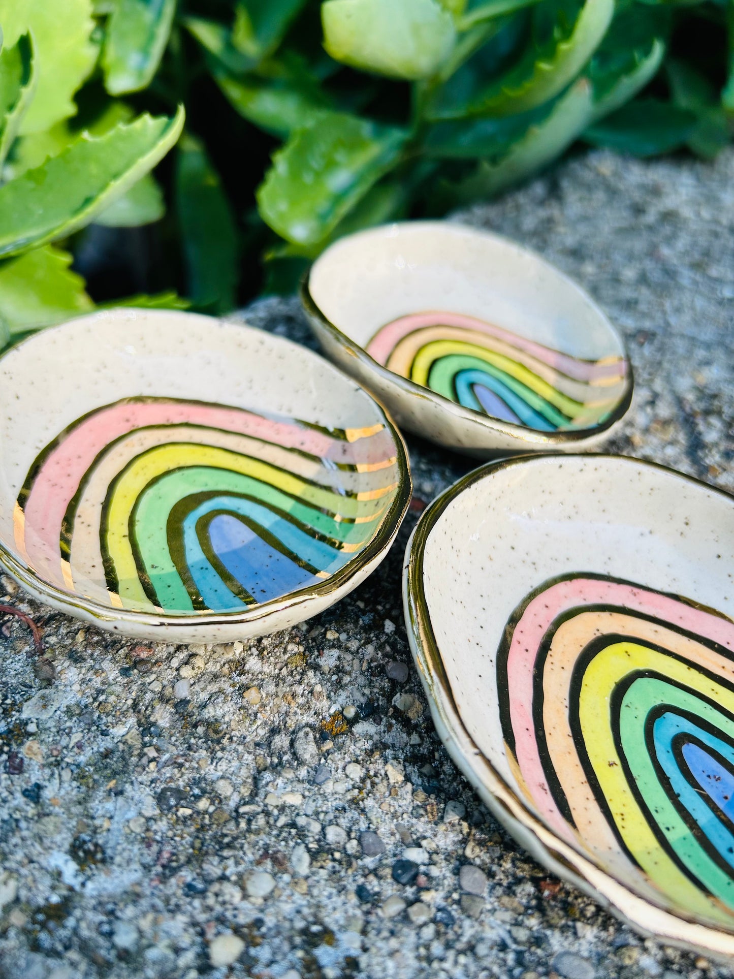 Rainbow Trinket Dish