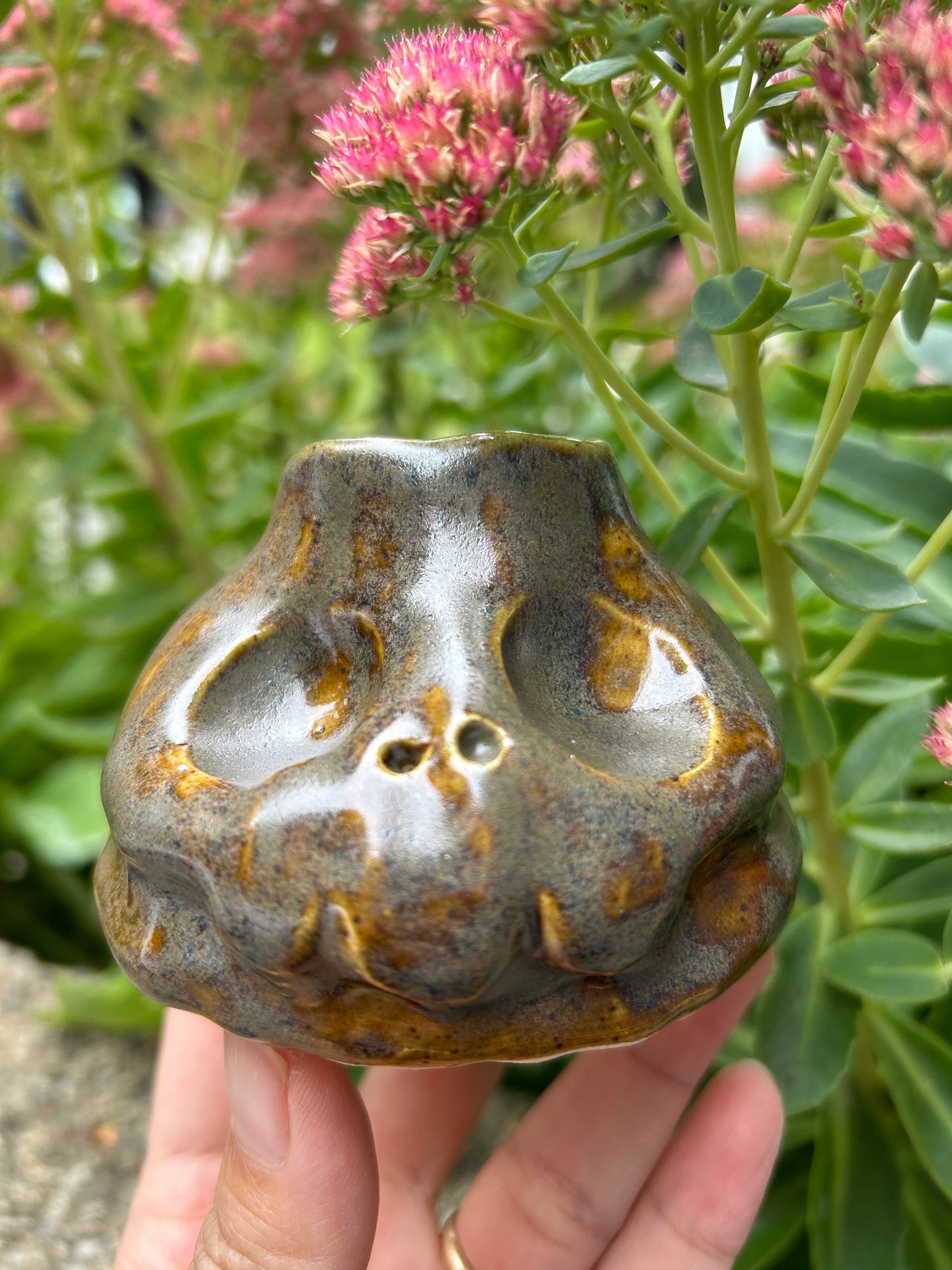 Skull mini vase - ashes to ashes