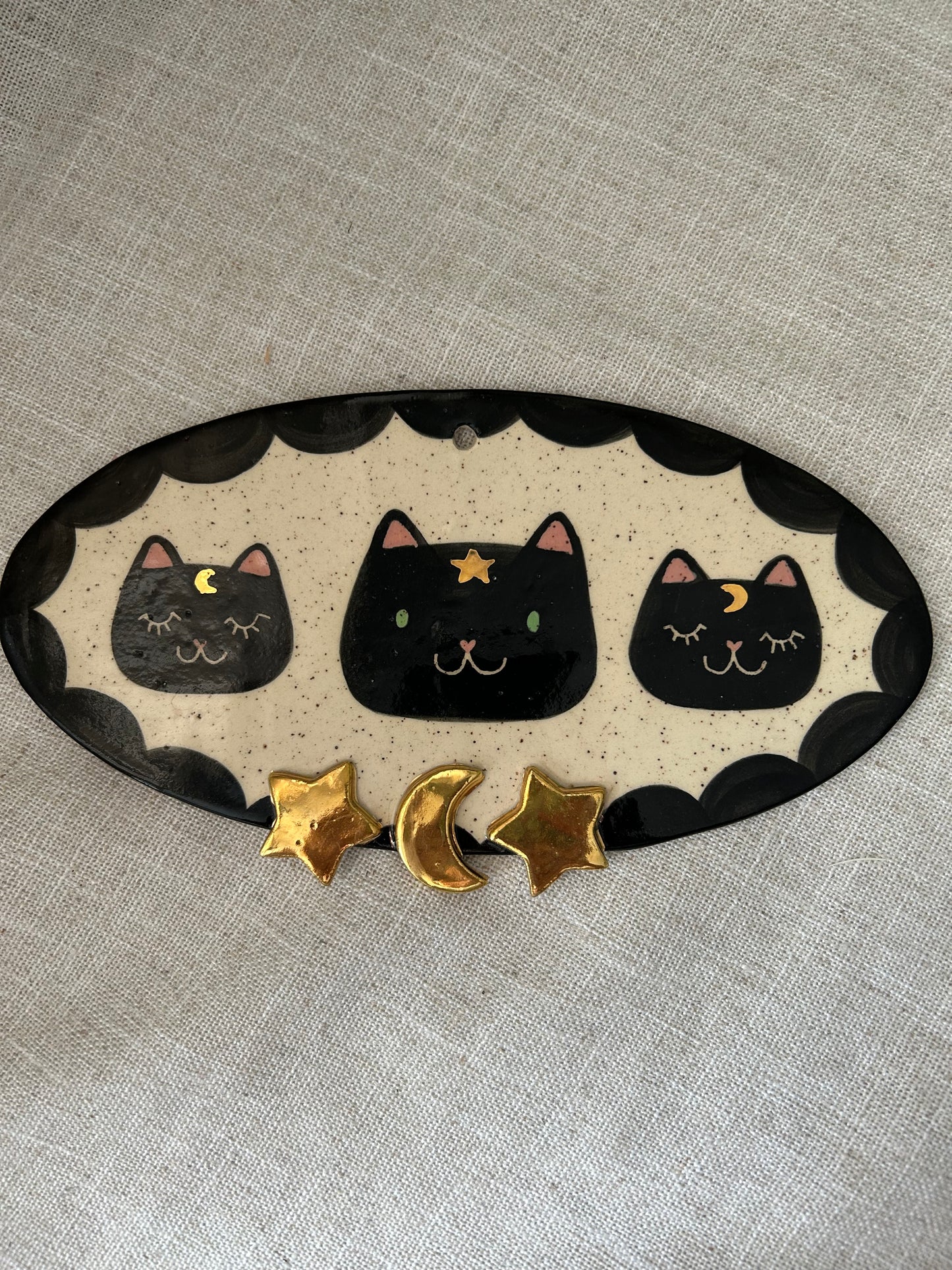 Cat Wall Decor: Starry large