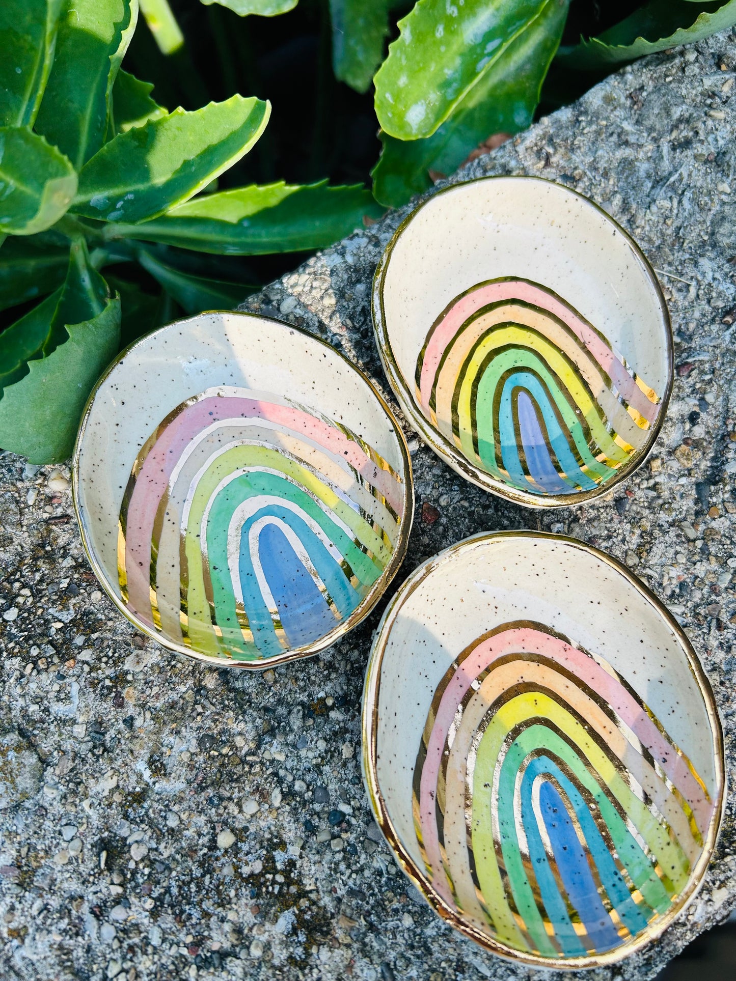 Rainbow Trinket Dish