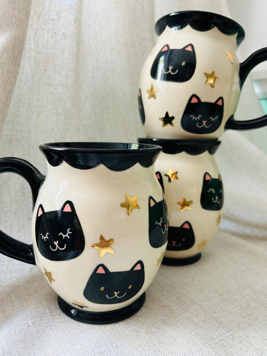 Cat Mug- Starry