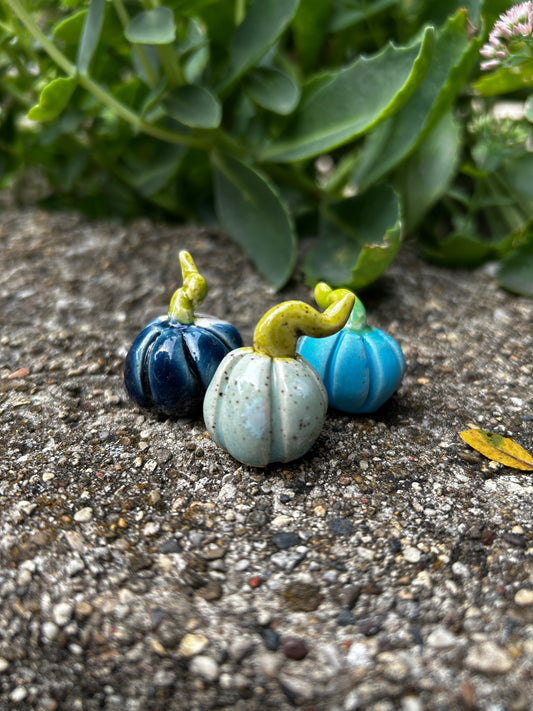 Mini Pumpkin Trio: Blues