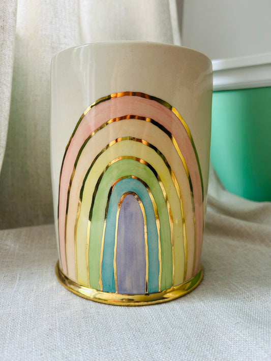 Rainbow Kitchen Utensil Holder