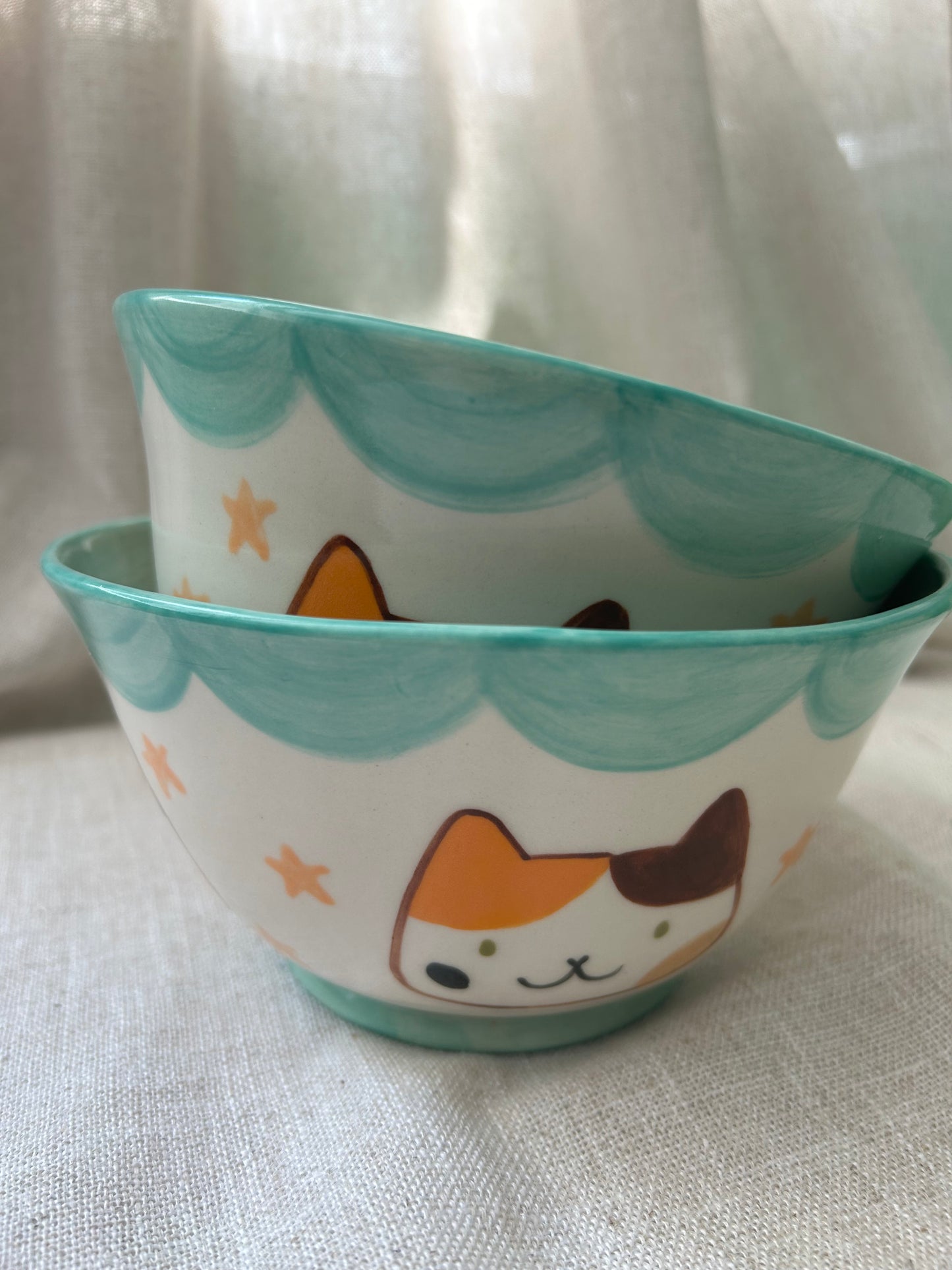 Cat Ramen Bowl- Calico