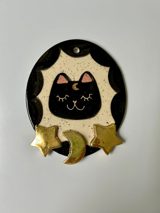 Cat Wall Decor: Starry small