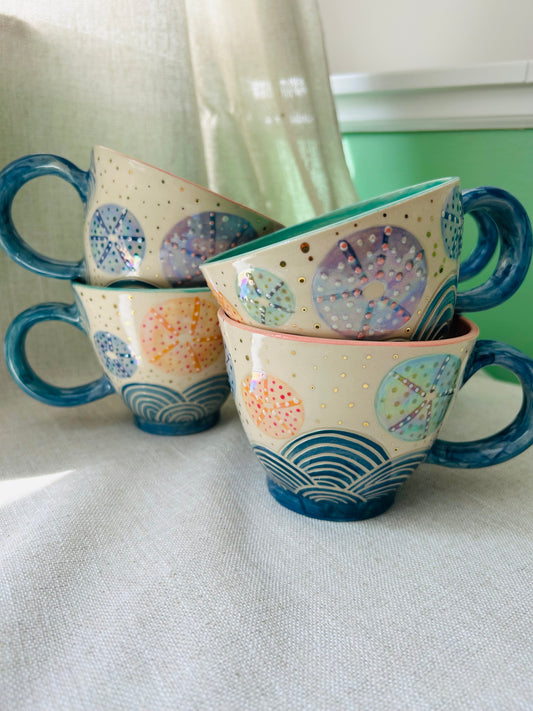 Sealife Mug- Sea Urchins