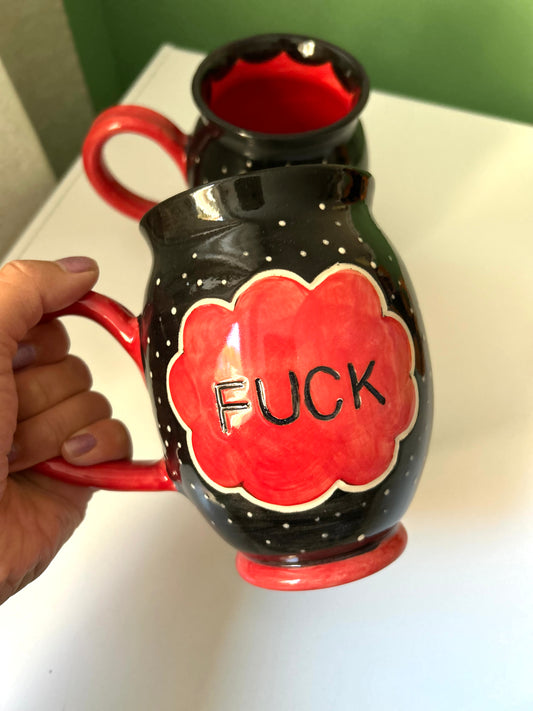 Fuck Mug- Red with Rage