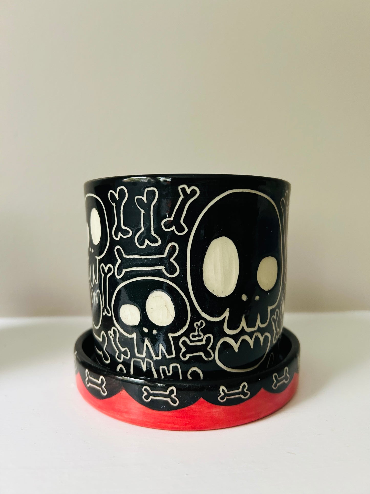 Skull & Bones Planter